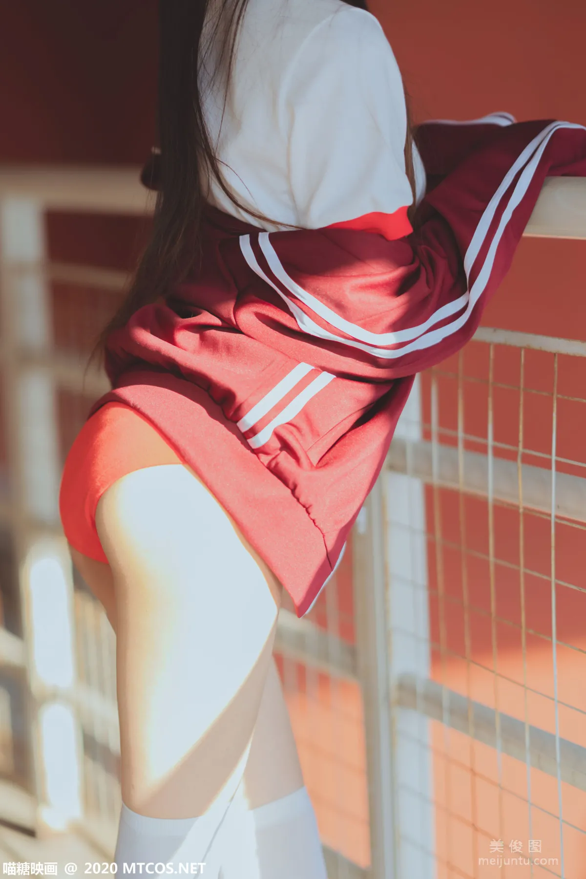 [喵糖映画] VOL.308 红色体操服 写真集1