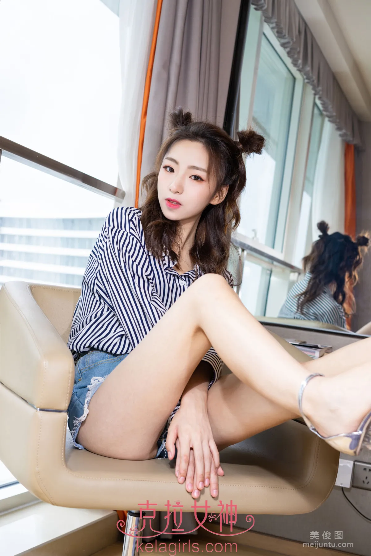 [克拉女神Kelagirls]  吕佳 - 哪吒挑高跟 写真集8