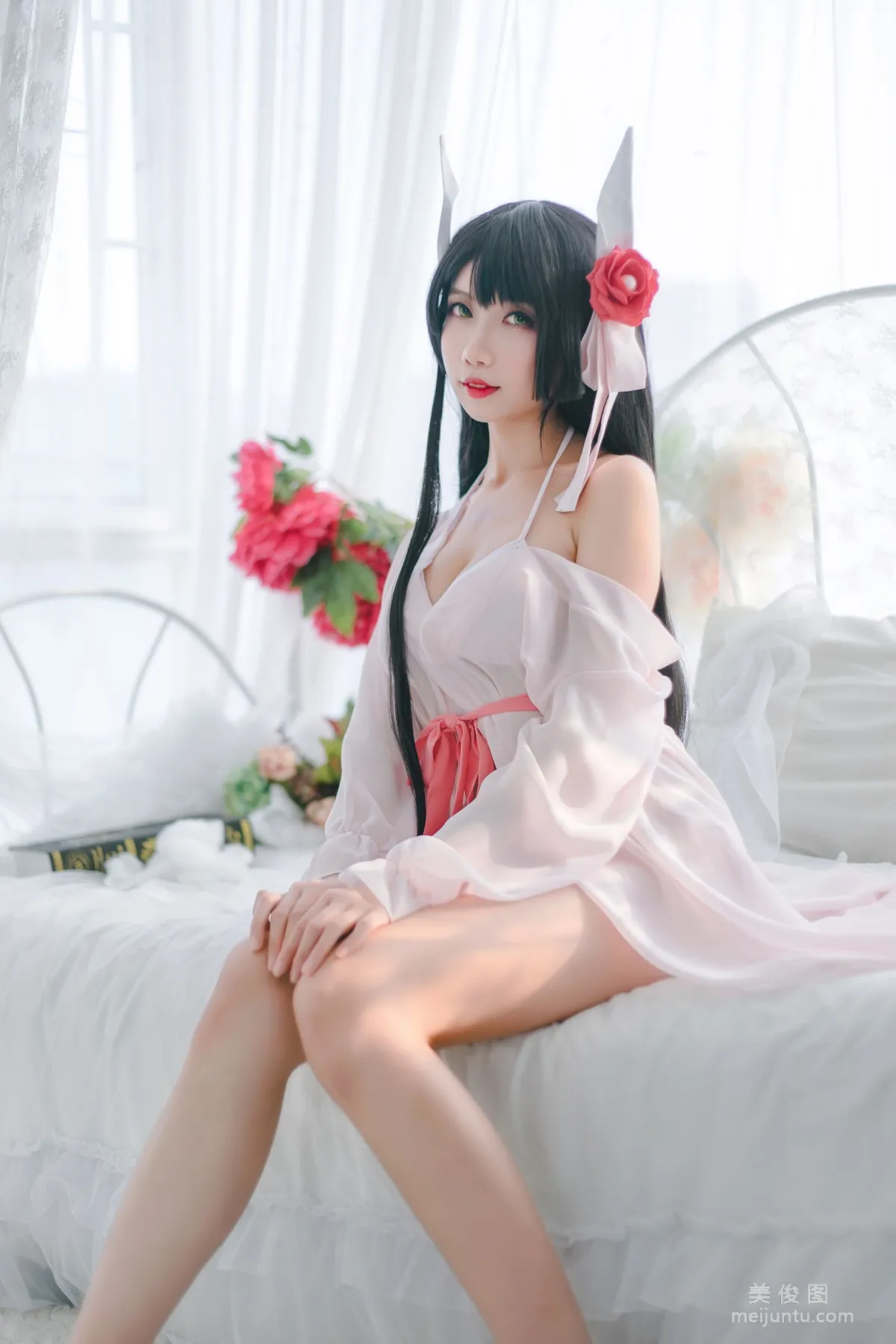 [Cosplay] 迷失人形QUQ - 鲟（比叡）月下巡遊 寫真集 21