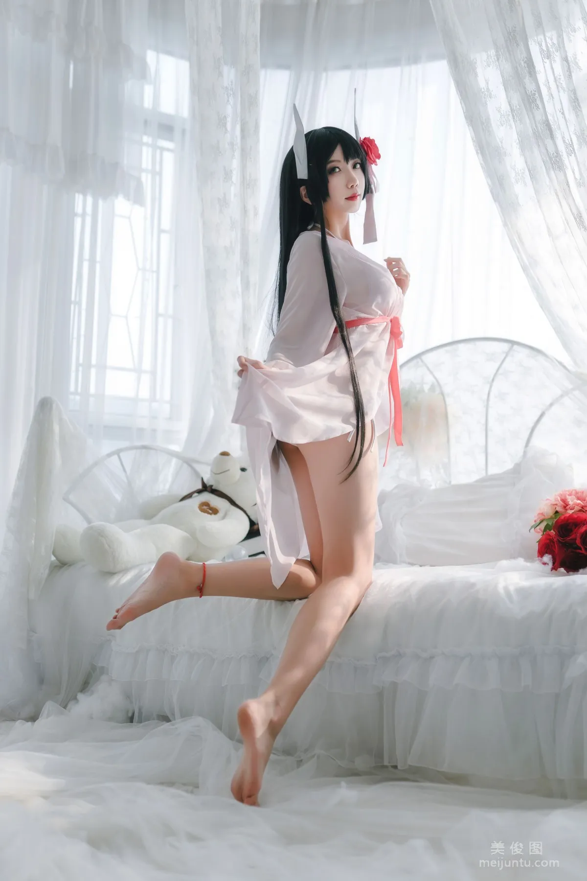 [Cosplay] 迷失人形QUQ - 鲟（比叡）月下巡遊 寫真集 10