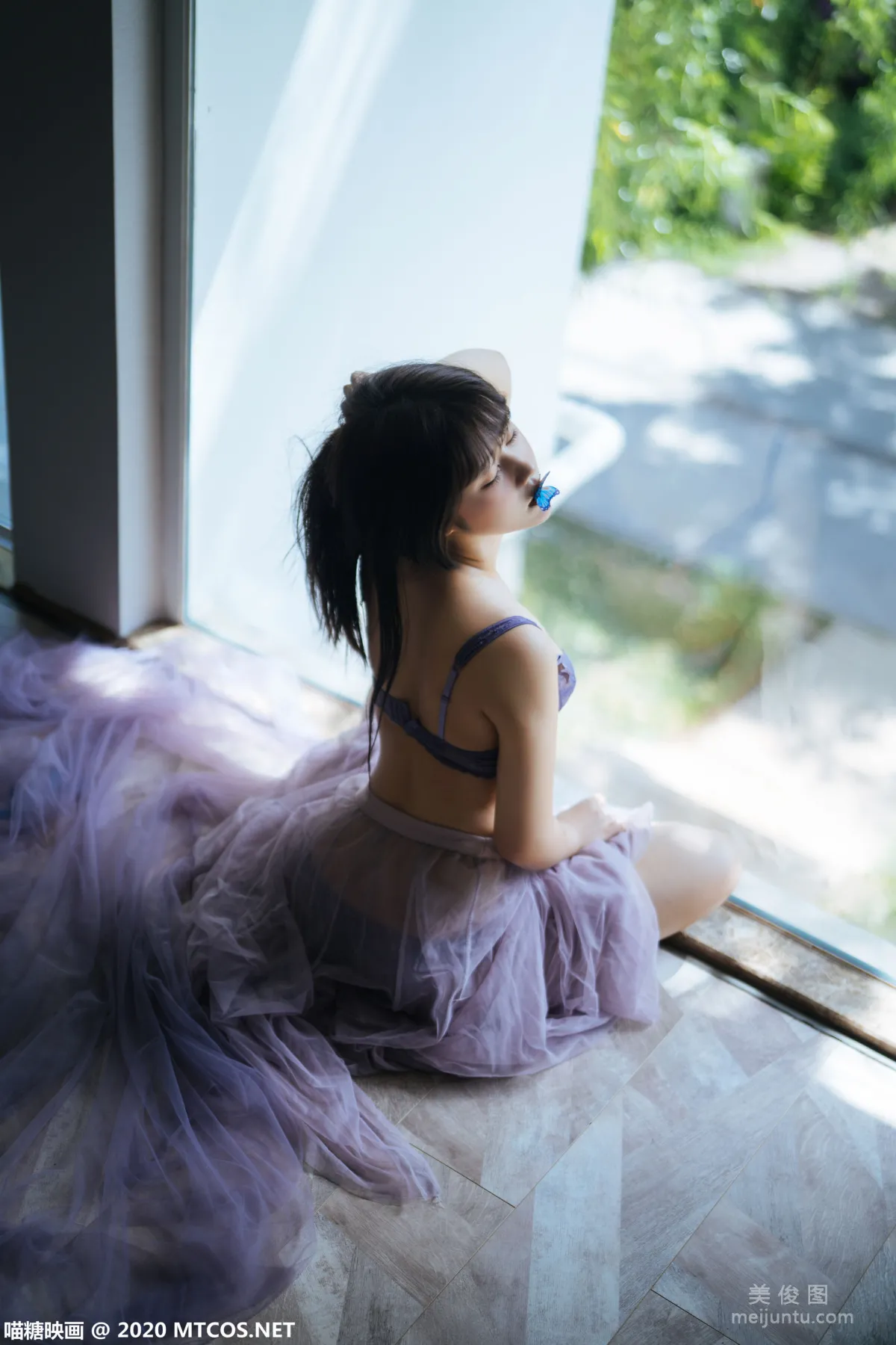 [喵糖映画] VOL.309 蓝蝶静夏 写真集7