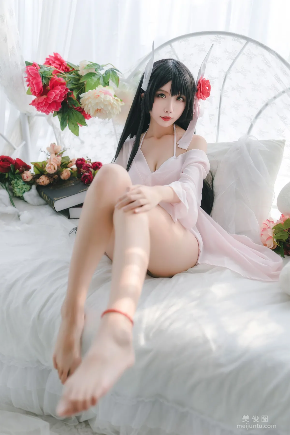 [Cosplay] 迷失人形QUQ - 鲟（比叡）月下巡遊 寫真集 16