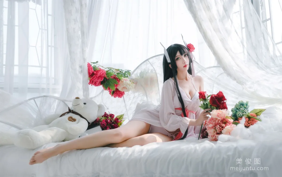 [Cosplay] 迷失人形QUQ - 鲟（比叡）月下巡遊 寫真集 5