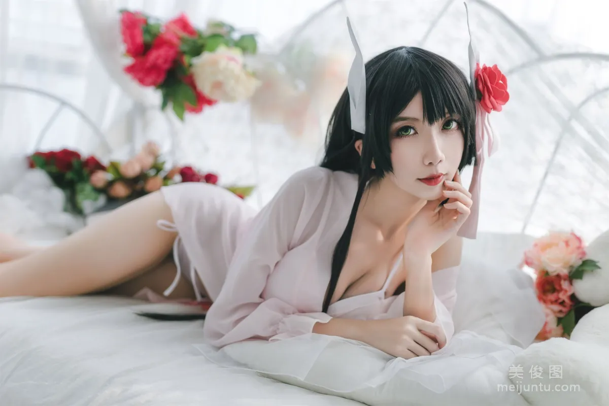[Cosplay] 迷失人形QUQ - 鲟（比叡）月下巡遊 寫真集 17
