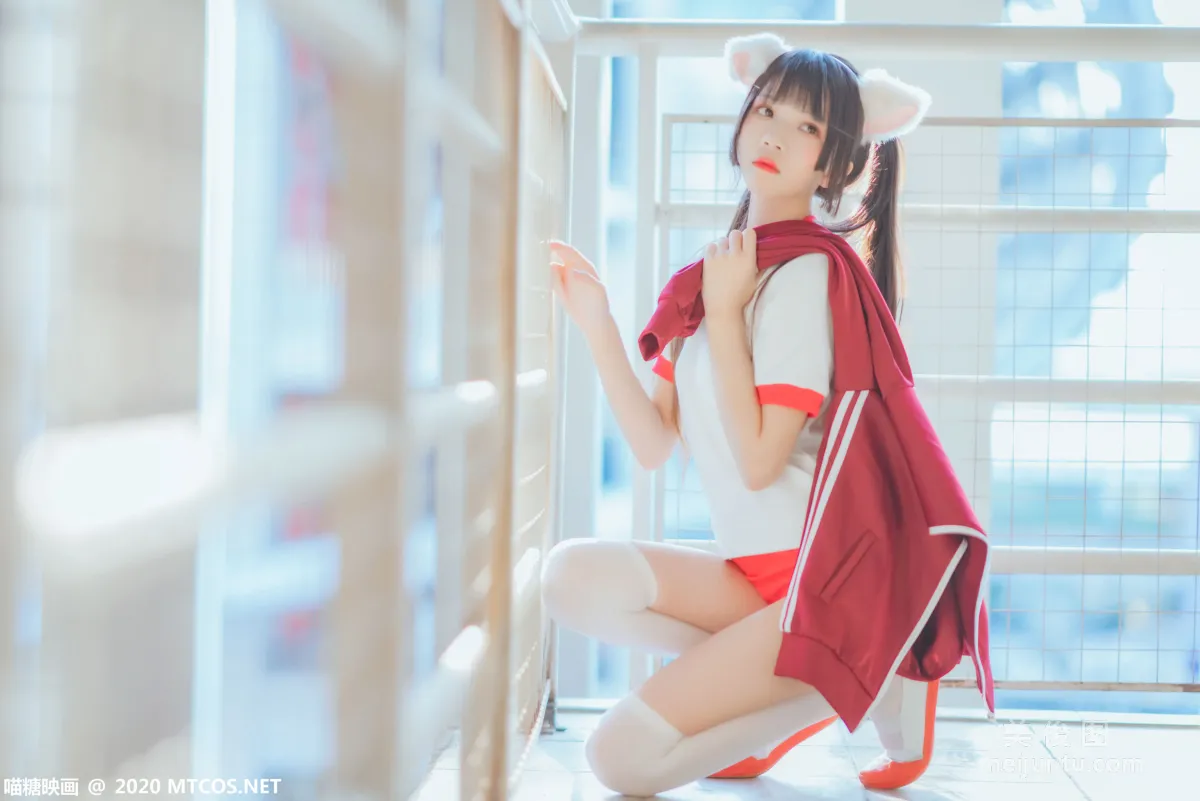 [喵糖映画] VOL.308 红色体操服 写真集31