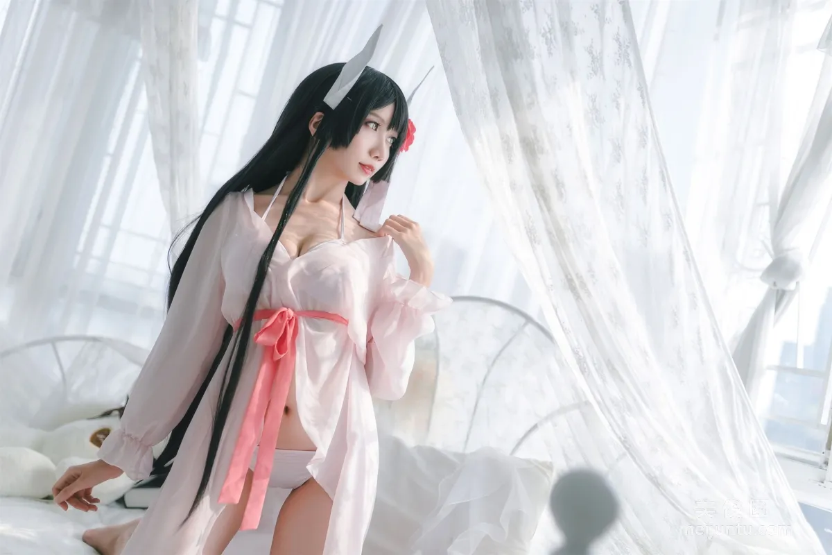 [Cosplay] 迷失人形QUQ - 鲟（比叡）月下巡遊 寫真集 13