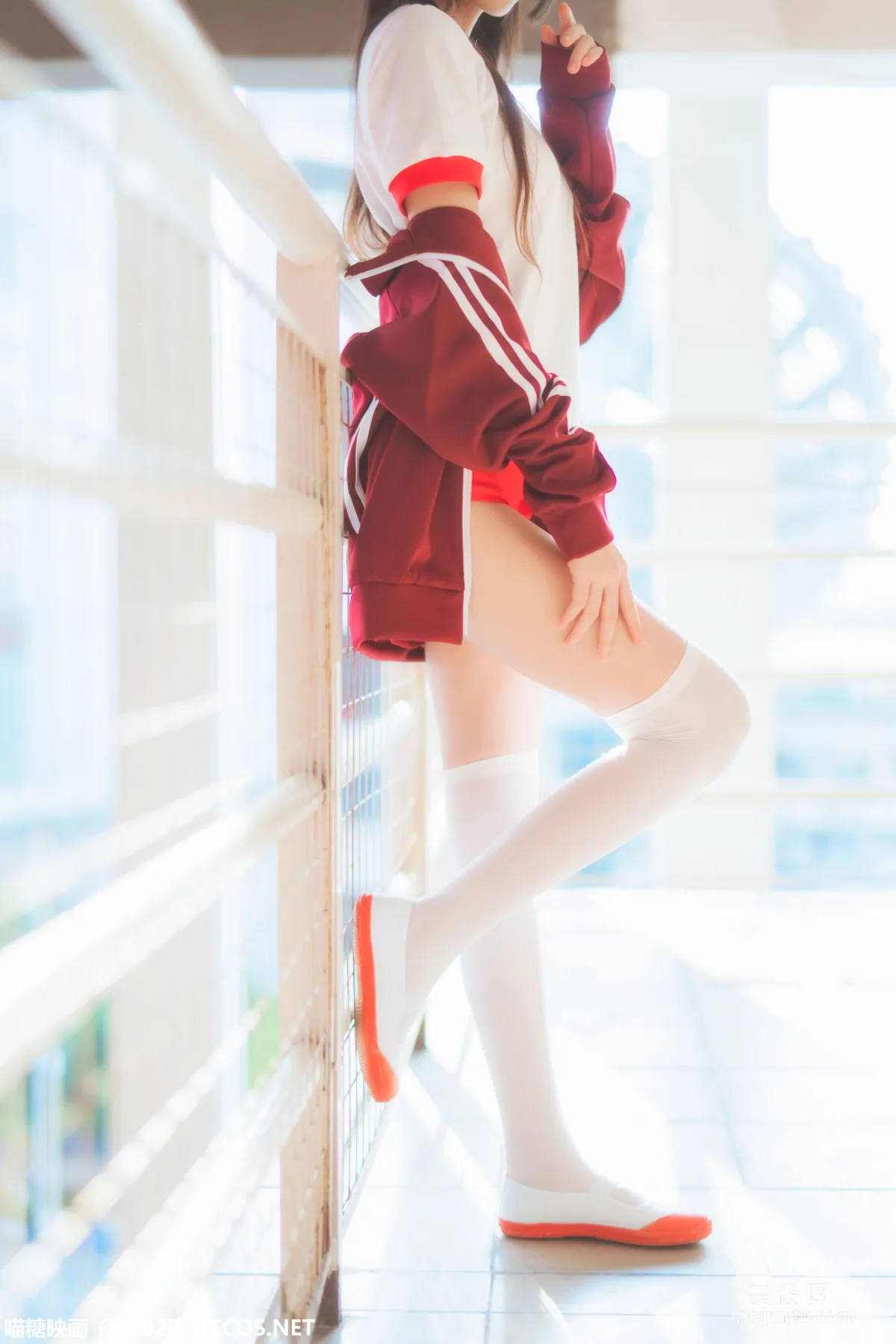 [喵糖映画] VOL.308 红色体操服 写真集14