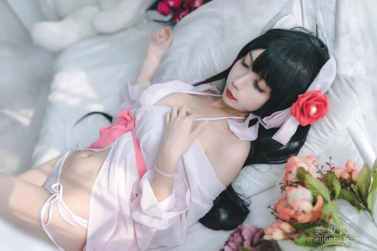 [Cosplay] 迷失人形QUQ - 鲟（比叡）月下巡遊 寫真集 3