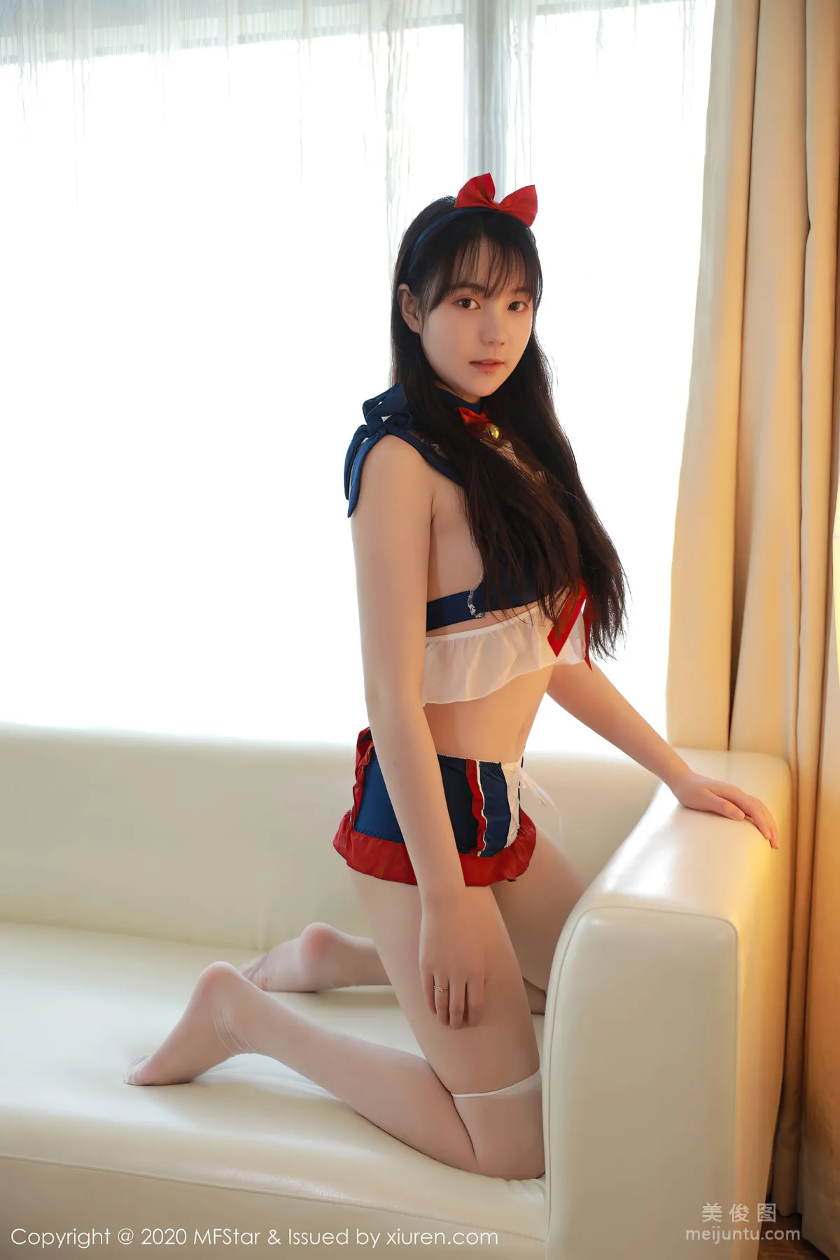[模範學院MFStar] Vol.397 揉揉肉肉 - 乖巧女仆裝扮溫柔可人 15