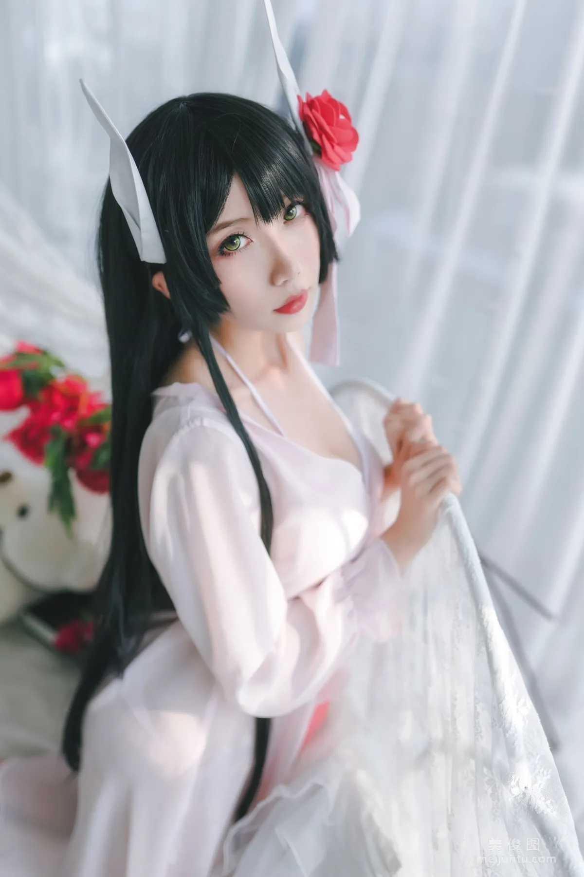 [Cosplay] 迷失人形QUQ - 鲟（比叡）月下巡遊 寫真集 14