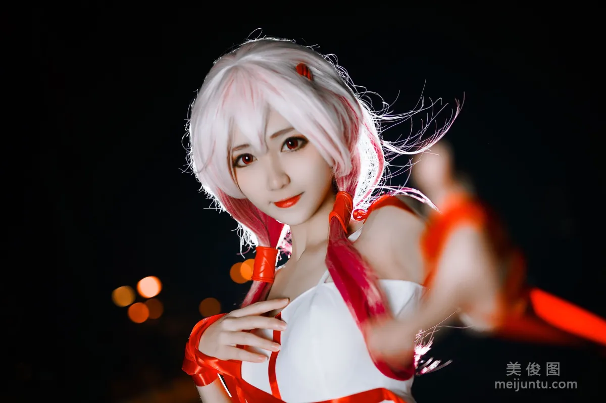 [Cosplay] 動漫博主南桃Momoko - 楪祈白裙 8