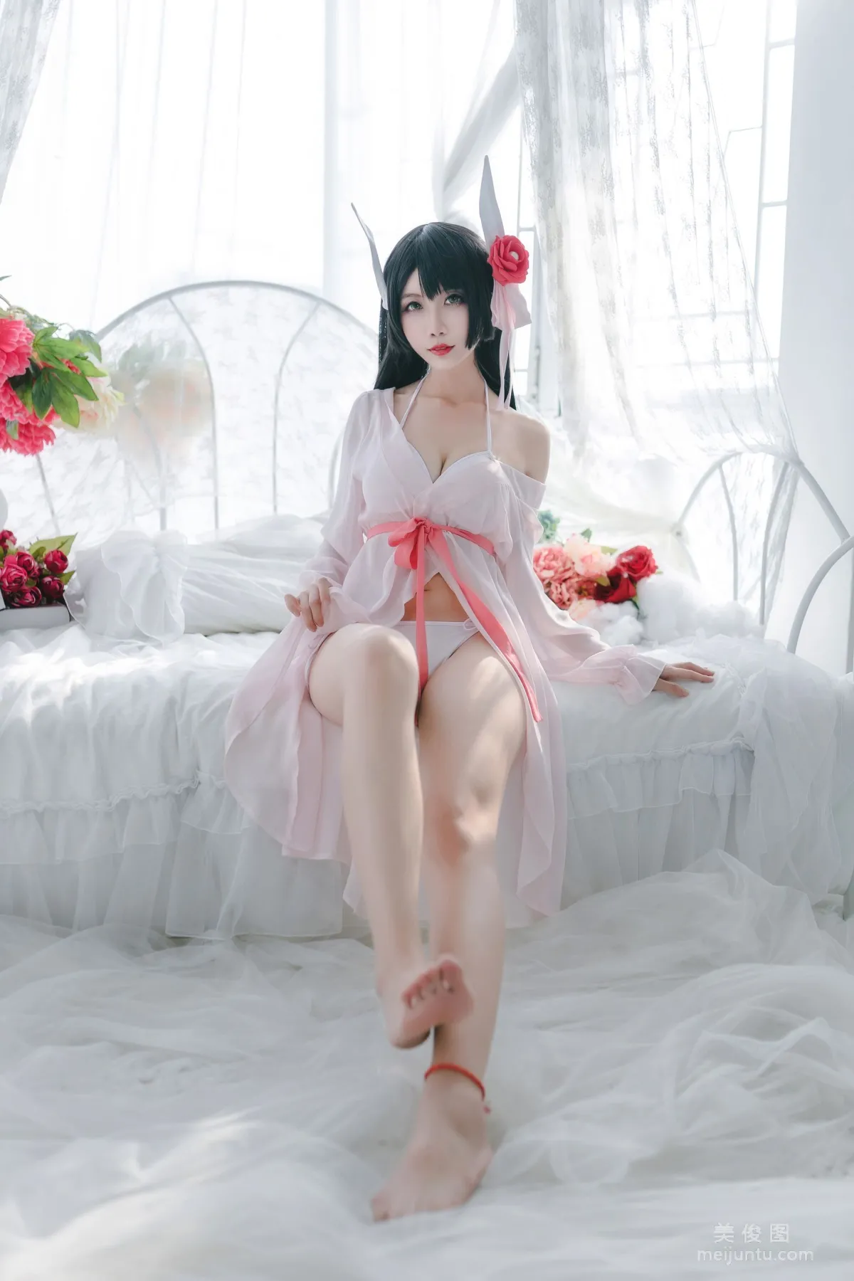 [Cosplay] 迷失人形QUQ - 鲟（比叡）月下巡遊 寫真集 1