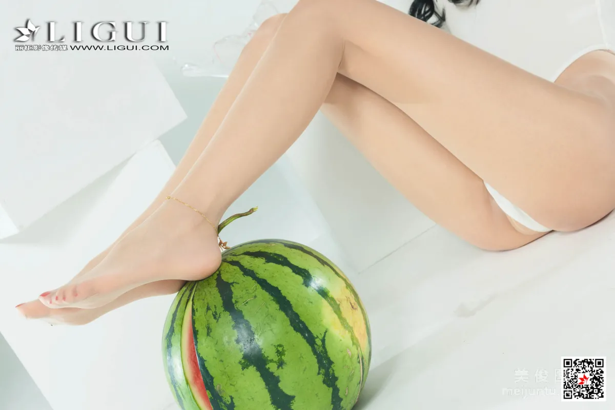 [丽柜Ligui] 网络丽人 Model 凉儿 - 西瓜高叉女郎30
