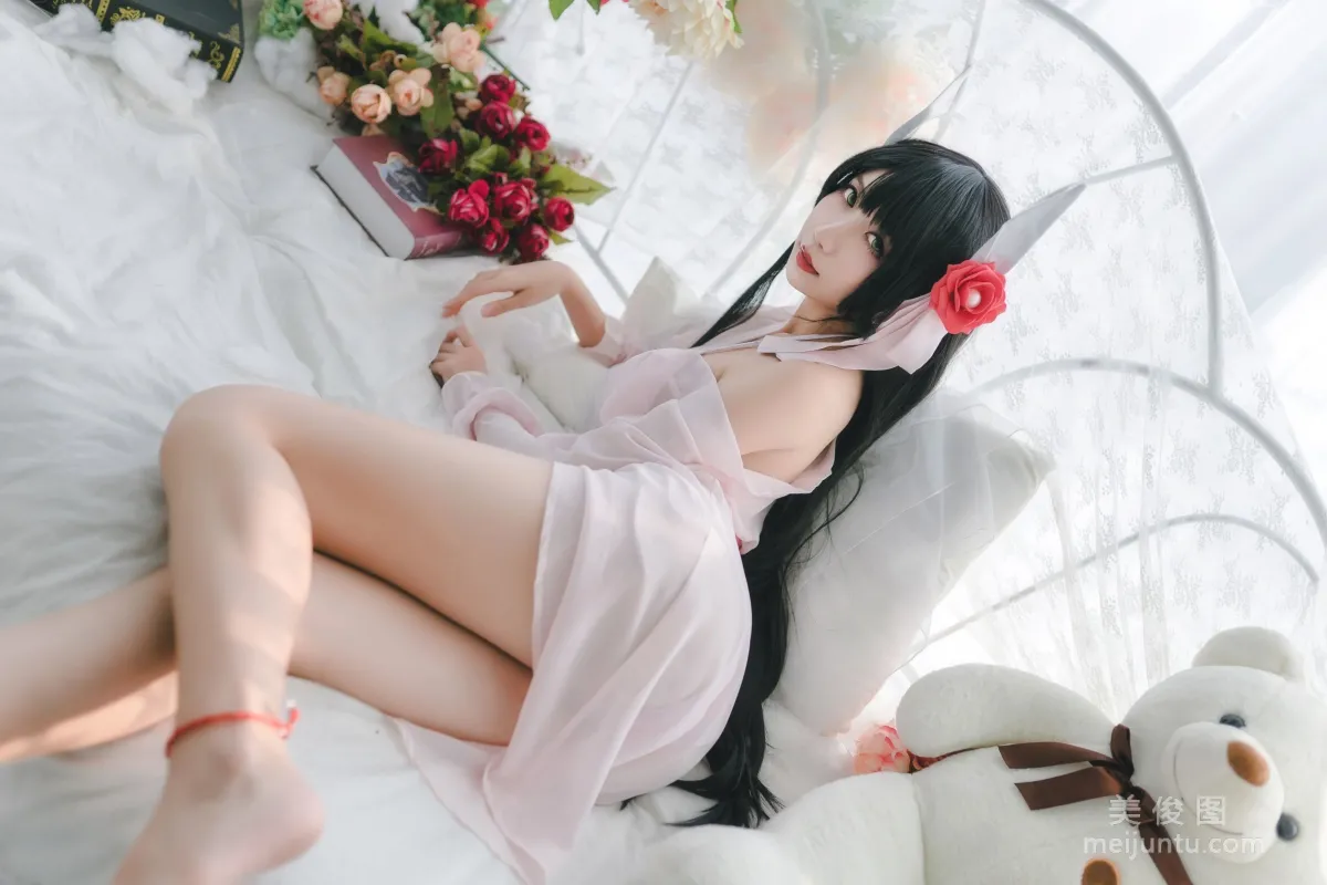 [Cosplay] 迷失人形QUQ - 鲟（比叡）月下巡遊 寫真集 20