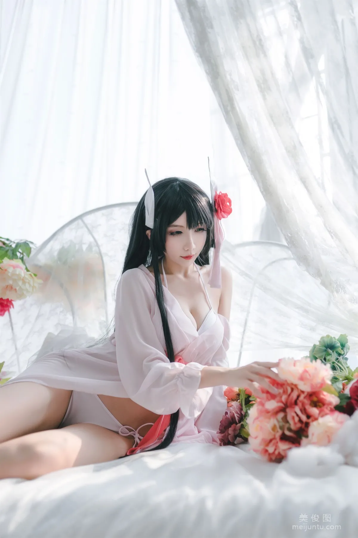[Cosplay] 迷失人形QUQ - 鲟（比叡）月下巡遊 寫真集 4