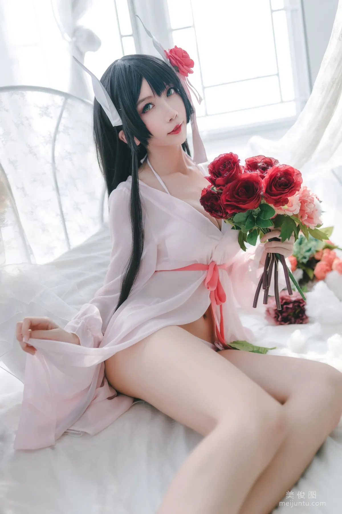 [Cosplay] 迷失人形QUQ - 鲟（比叡）月下巡遊 寫真集 7