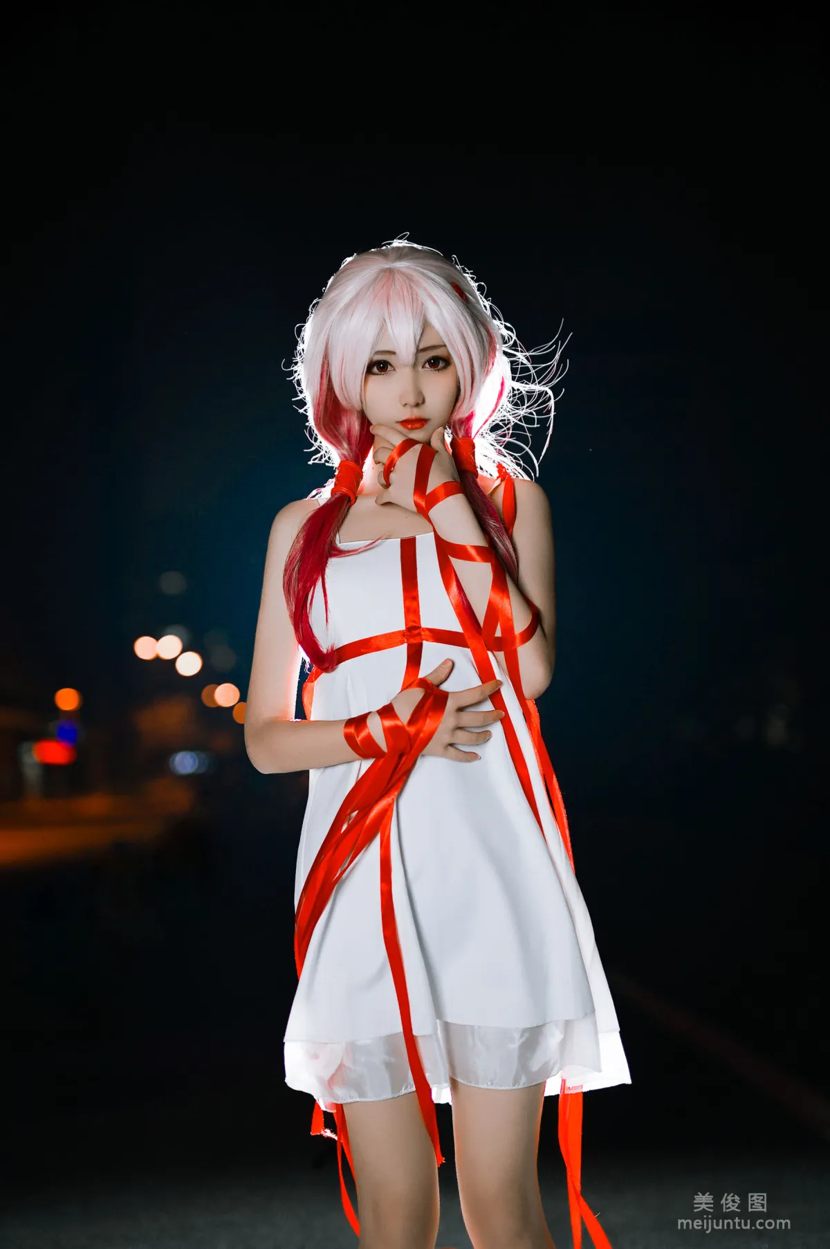 [Cosplay] 動漫博主南桃Momoko - 楪祈白裙 1