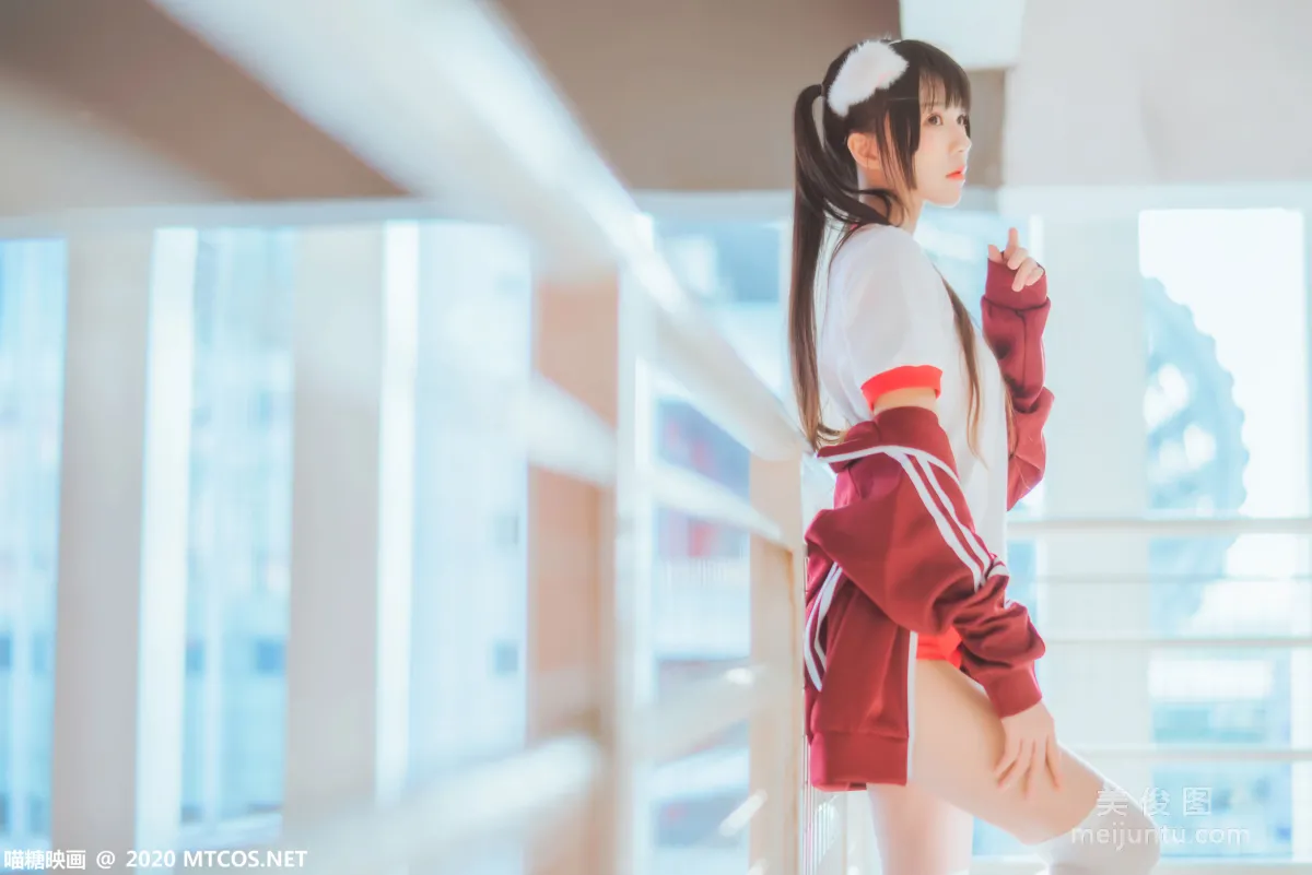 [喵糖映画] VOL.308 红色体操服 写真集15