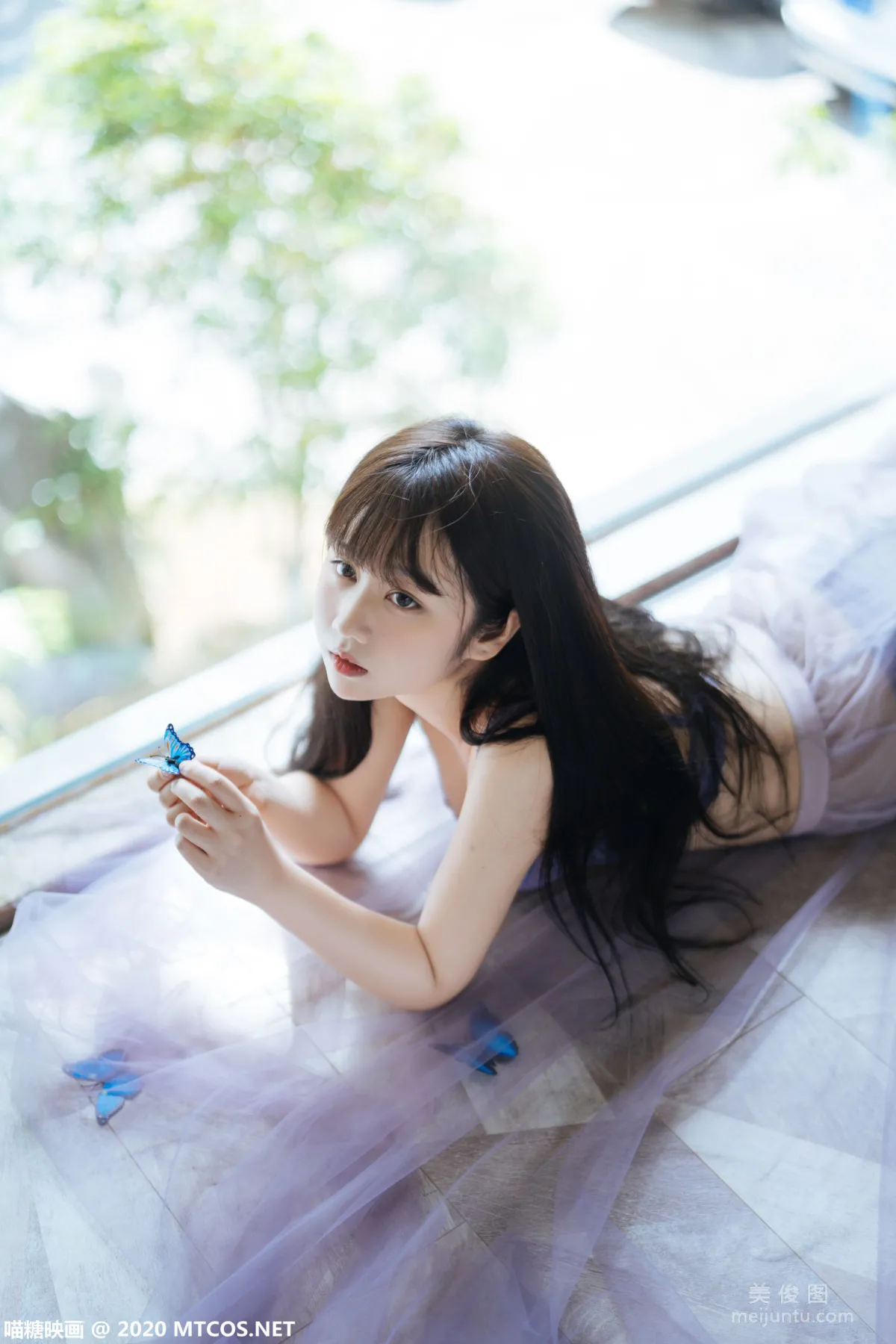 [喵糖映画] VOL.309 蓝蝶静夏 写真集1