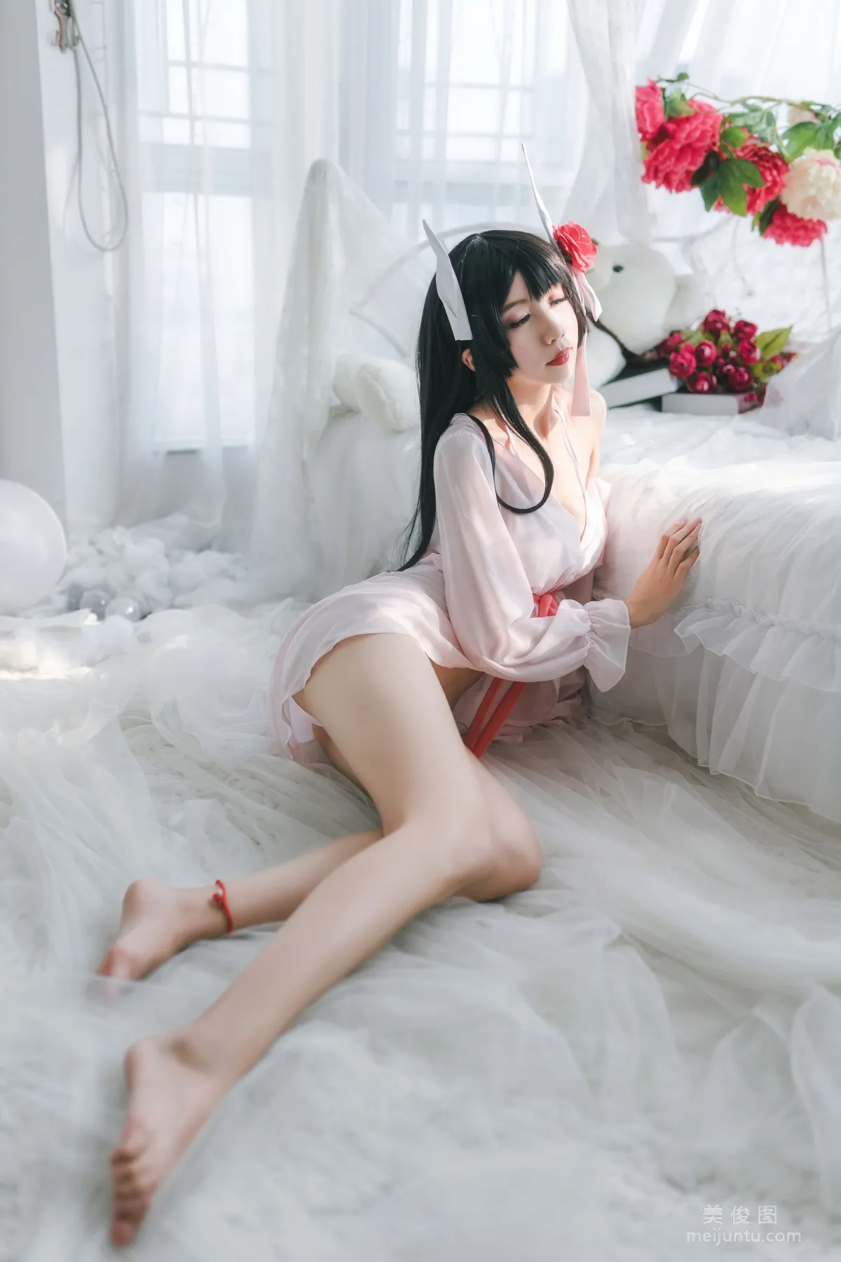 [Cosplay] 迷失人形QUQ - 鲟（比叡）月下巡遊 寫真集 8