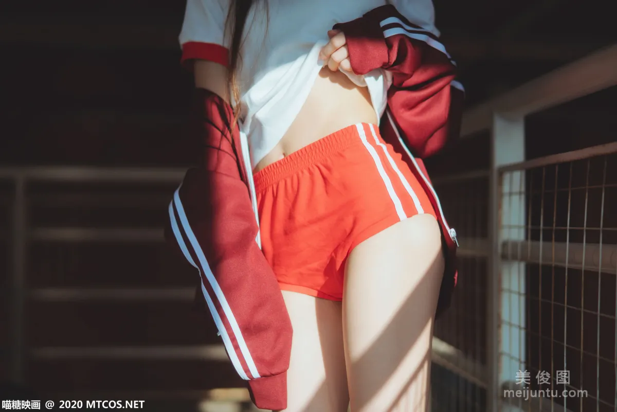 [喵糖映画] VOL.308 红色体操服 写真集12