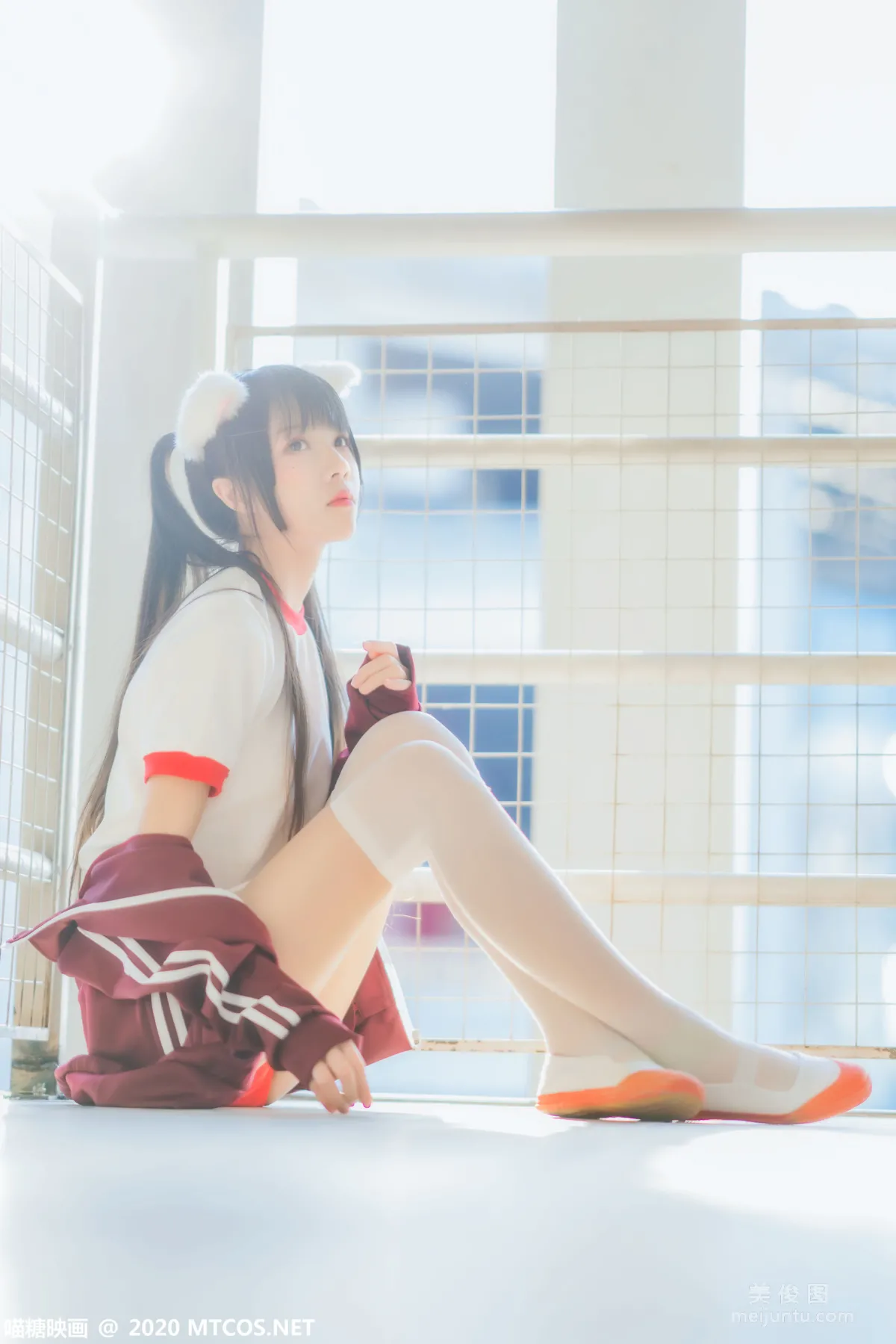[喵糖映画] VOL.308 红色体操服 写真集26