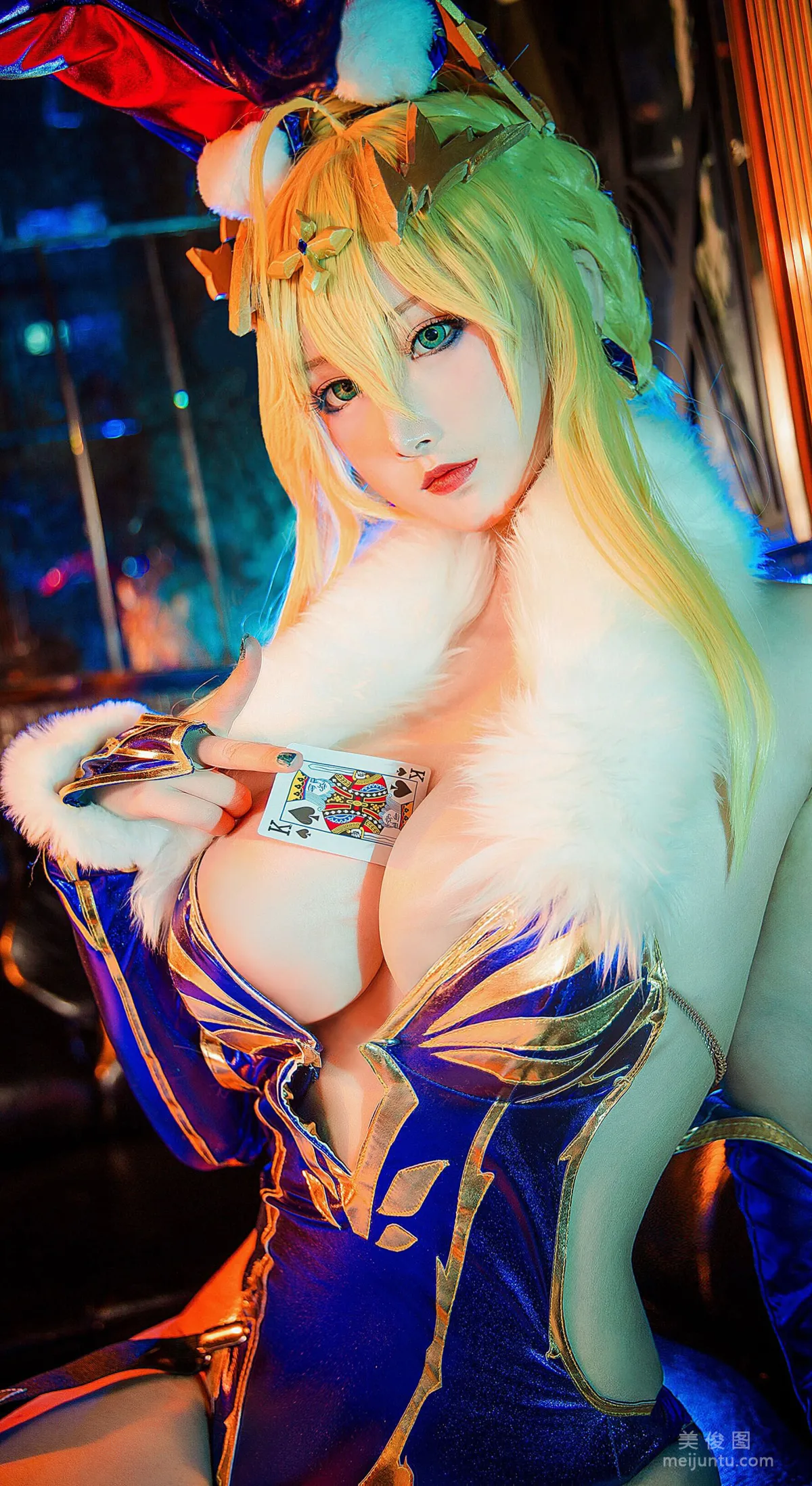 [網紅COSER] 高顔值coser念念_D - 白槍呆兔女郎 寫真集 14