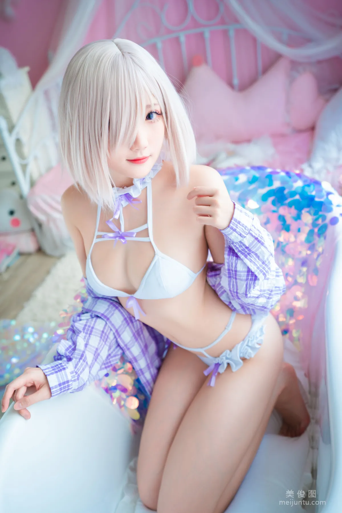 [網紅COSER] 瓜希醬福利 - 瑪修下着 3