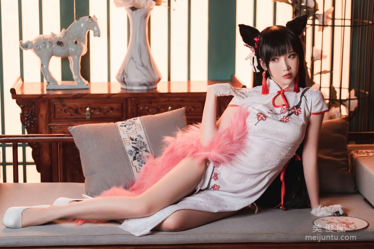 [網紅COSER] Coser面餅仙兒 - 旗袍愛宕 寫真集 13