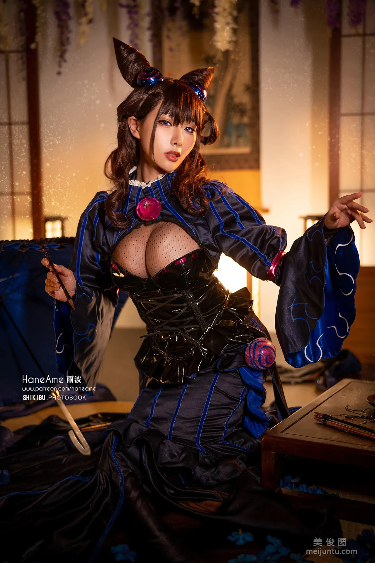 [網紅COSER] Hane Ame 雨波 - 紫式部 寫真集 85