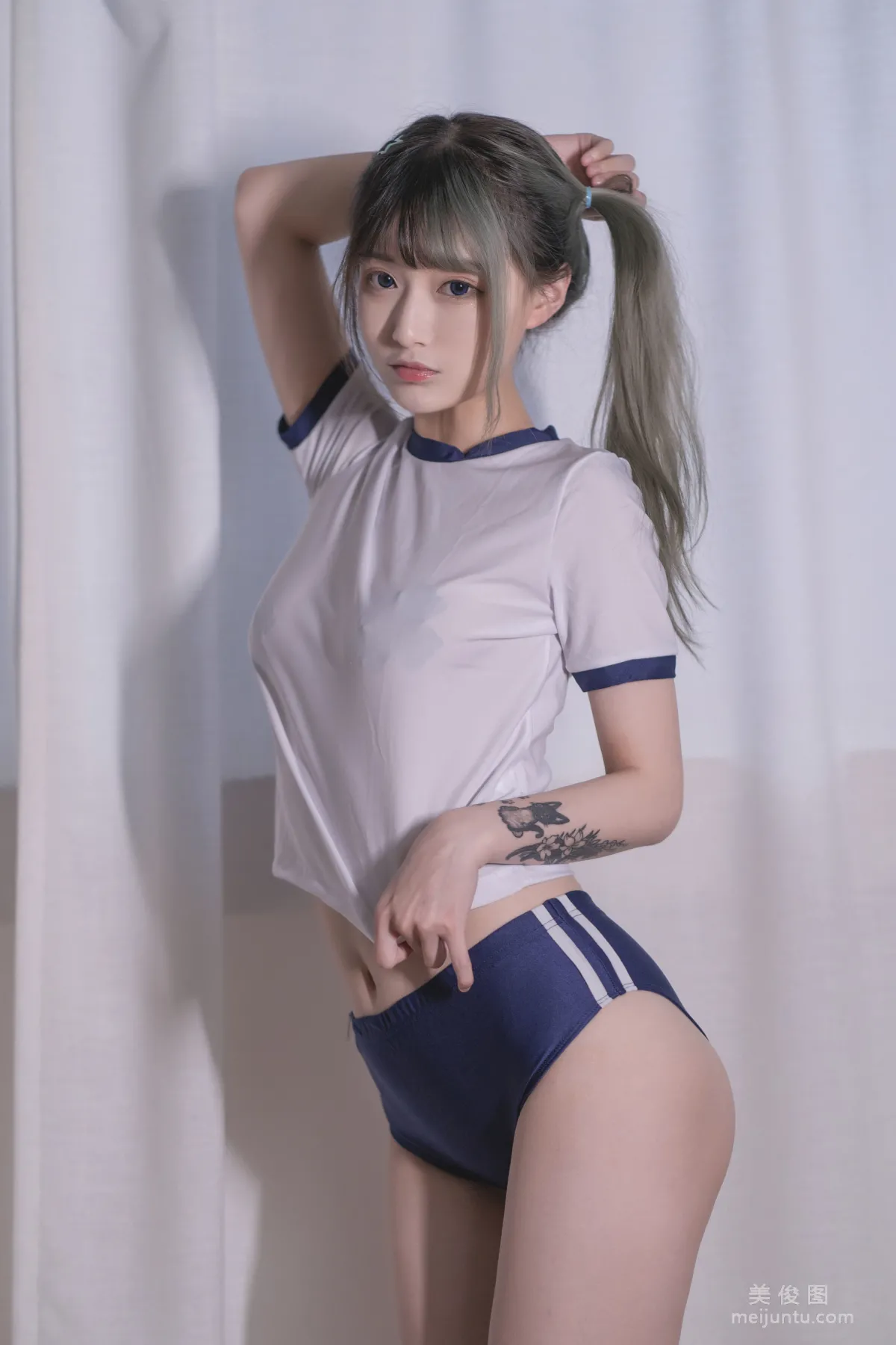 [網紅COSER] 鐵闆燒鬼舞w - 體操服 寫真集 11
