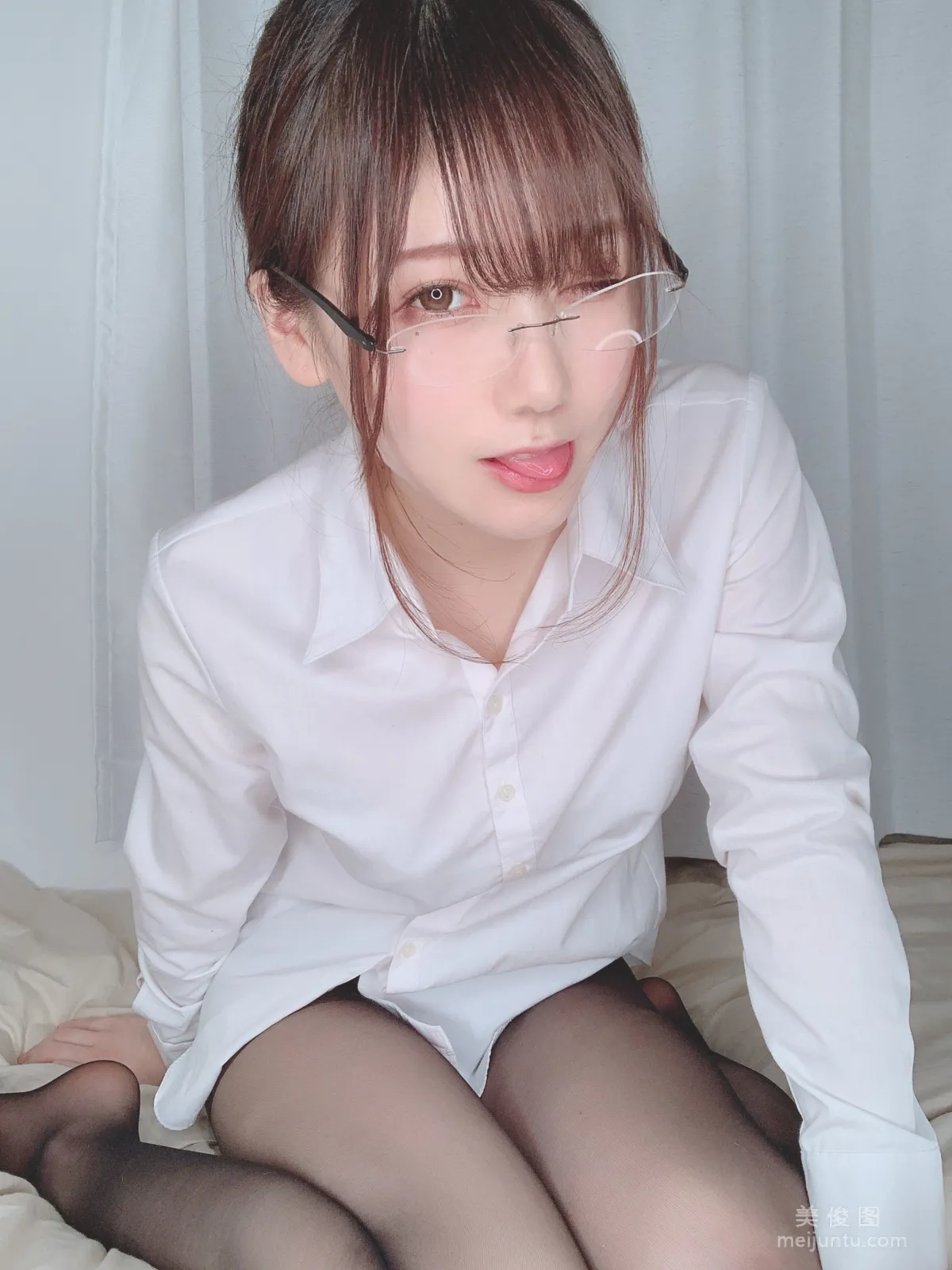 [fantia] 日本甜美COSERけんけん - ストッキング(破いたver.)17