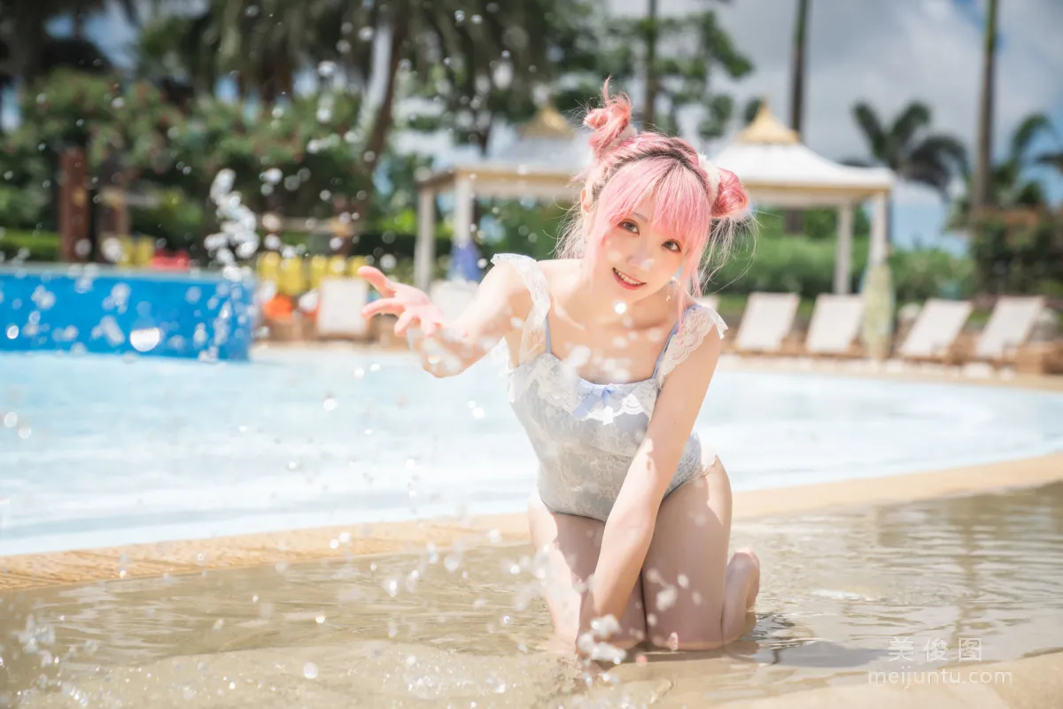 [網紅COSER] 瓜希醬 - 度假水着 9