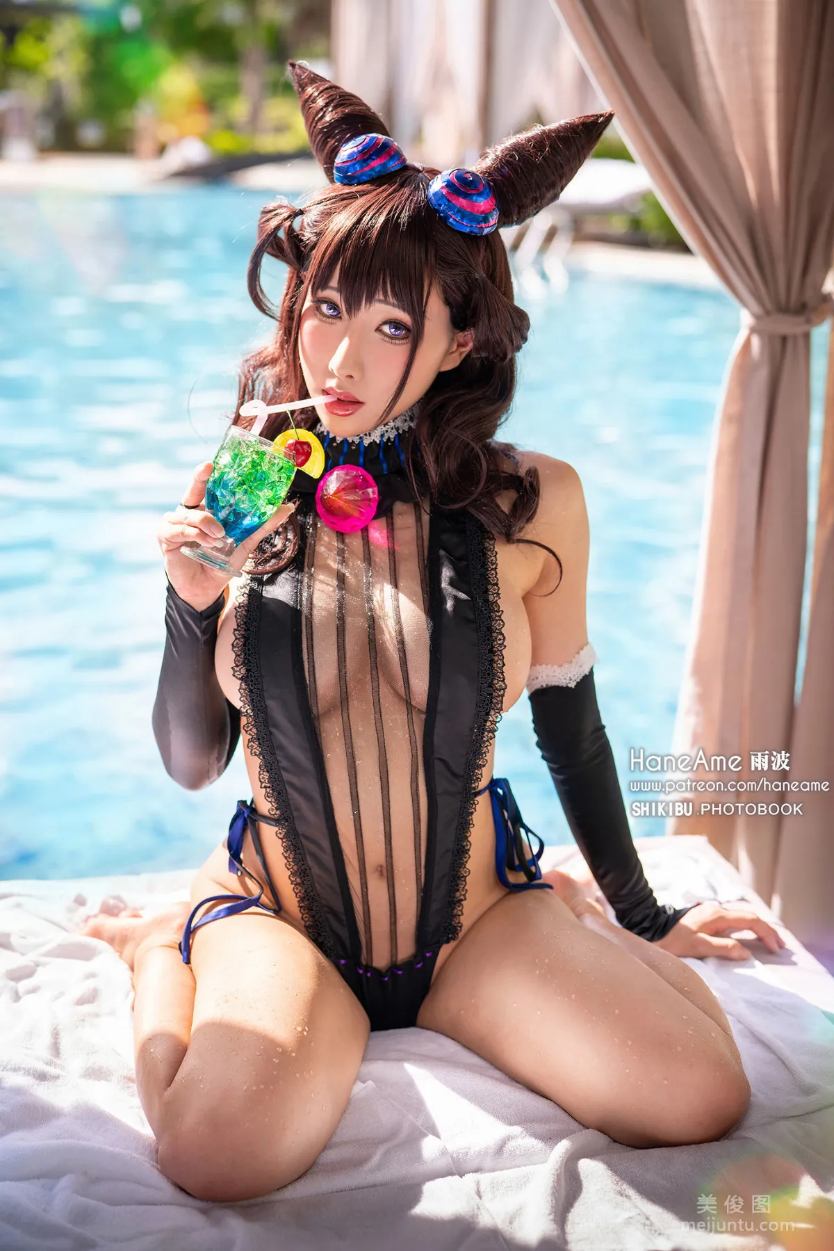 [網紅COSER] Hane Ame 雨波 - 紫式部 寫真集 11