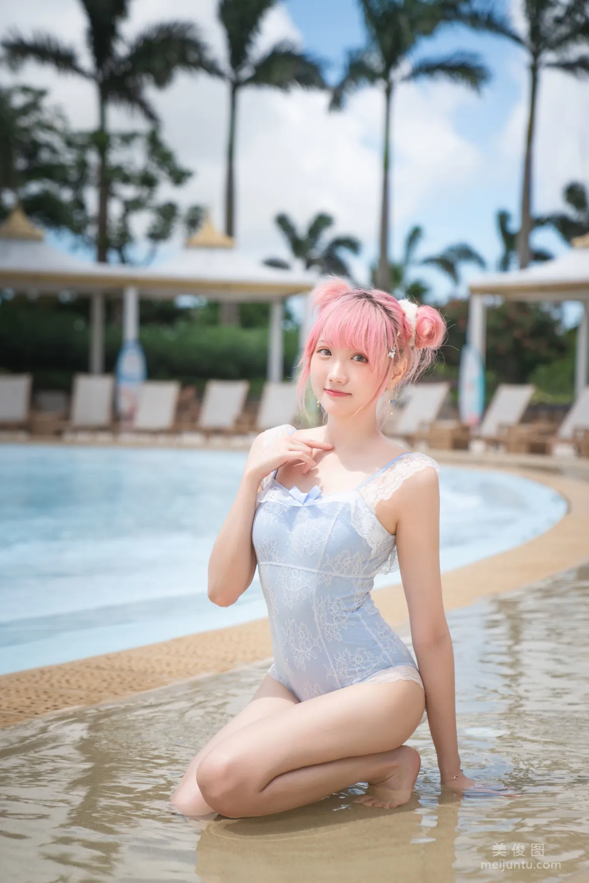 [網紅COSER] 瓜希醬 - 度假水着 4