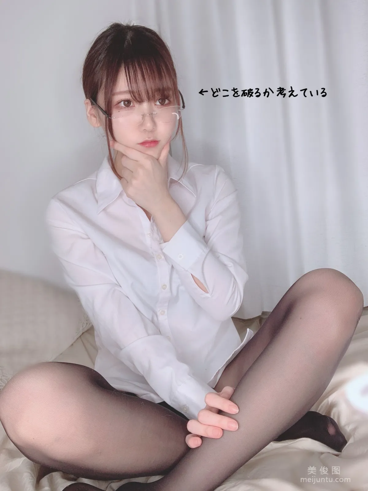 [fantia] 日本甜美COSERけんけん - ストッキング(破いたver.) 13