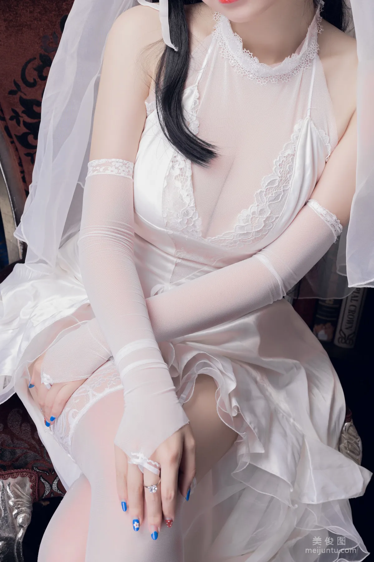 [網紅COSER] 雪晴Astra - 愛宕花嫁 寫真集 12