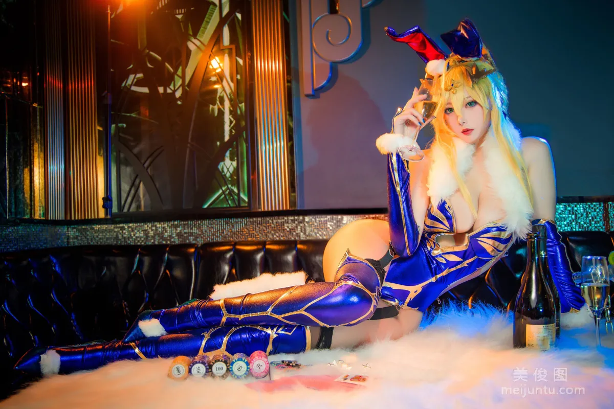 [網紅COSER] 高顔值coser念念_D - 白槍呆兔女郎 寫真集 11