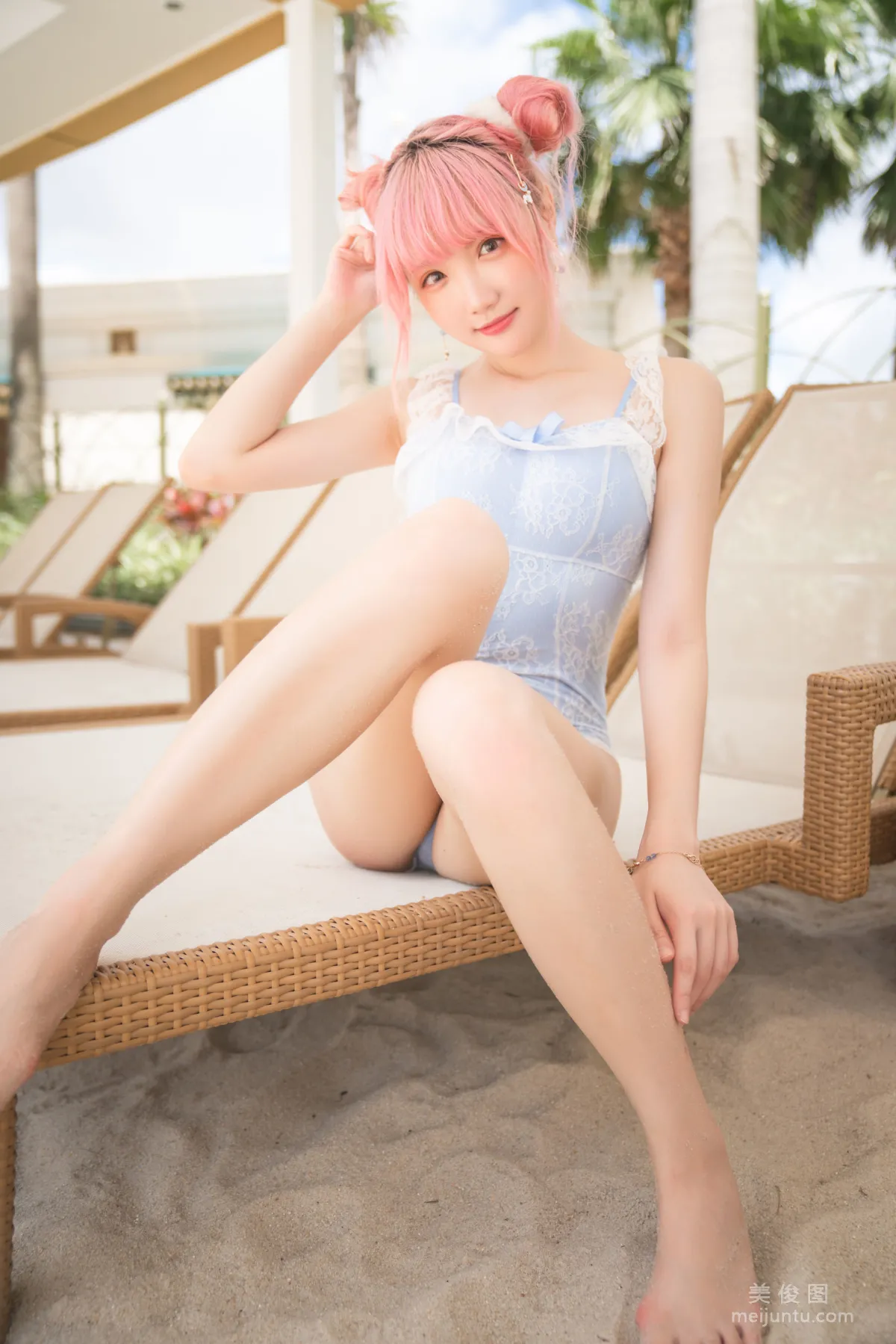 [網紅COSER] 瓜希醬 - 度假水着 1