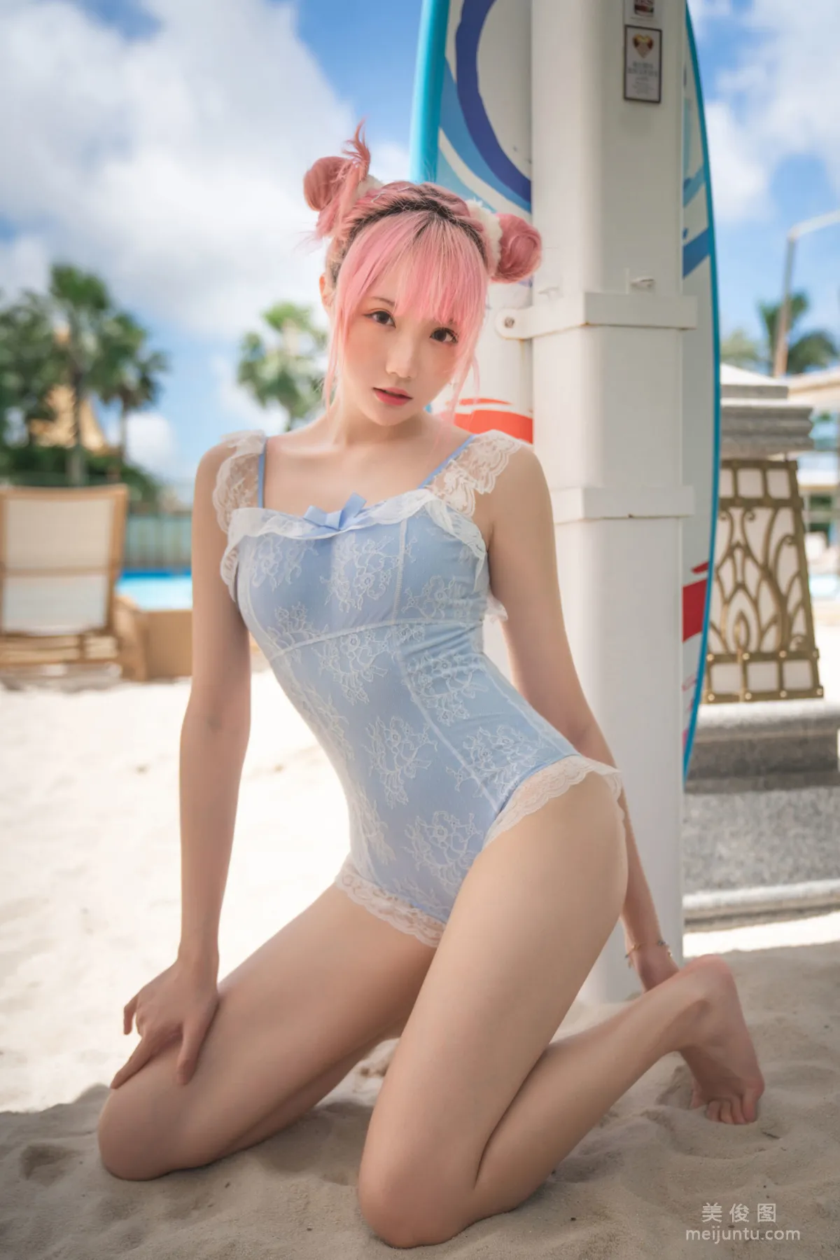 [網紅COSER] 瓜希醬 - 度假水着 8