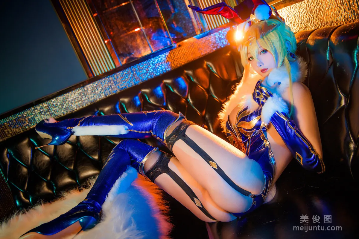 [網紅COSER] 高顔值coser念念_D - 白槍呆兔女郎 寫真集 7