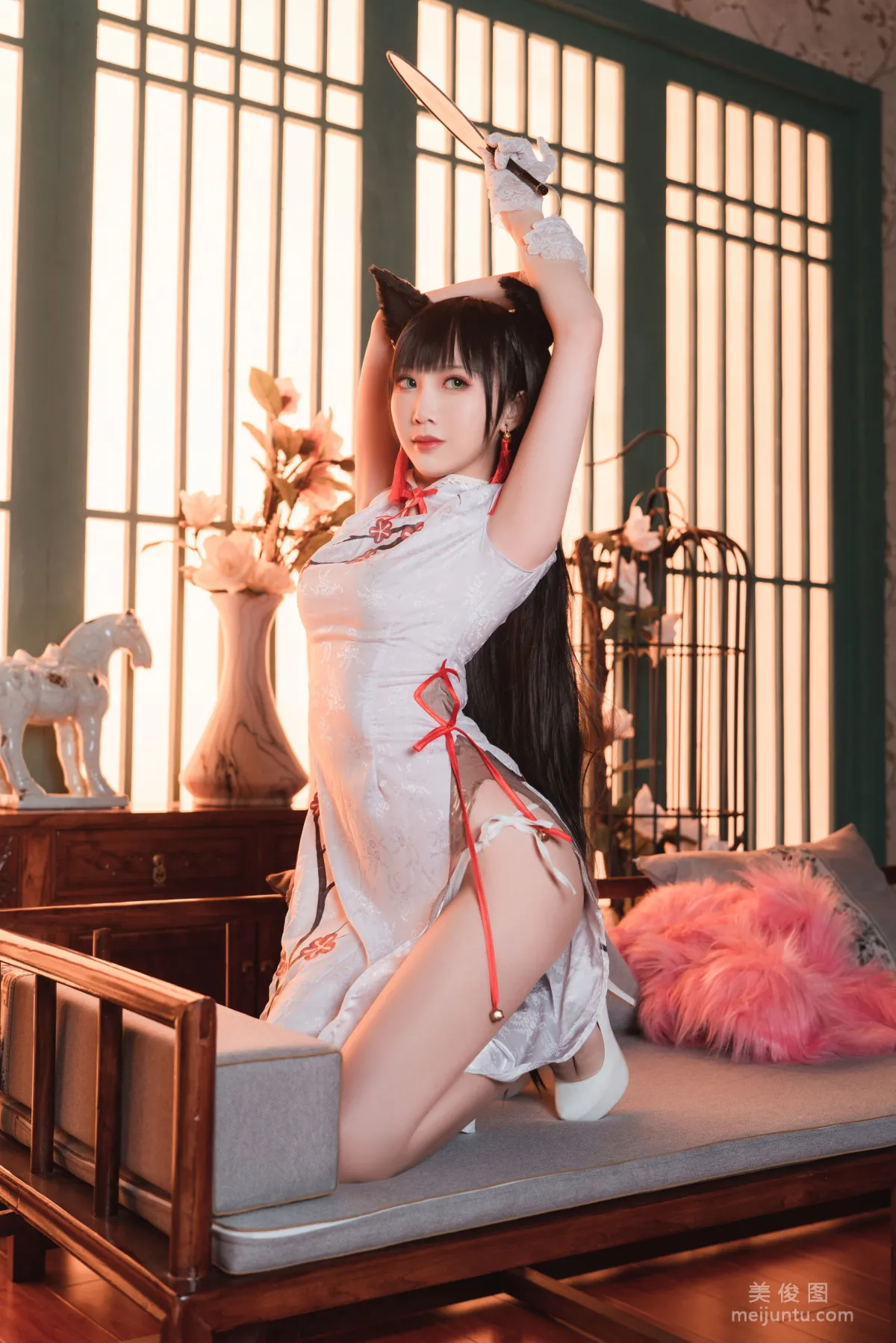 [網紅COSER] Coser面餅仙兒 - 旗袍愛宕 寫真集 25