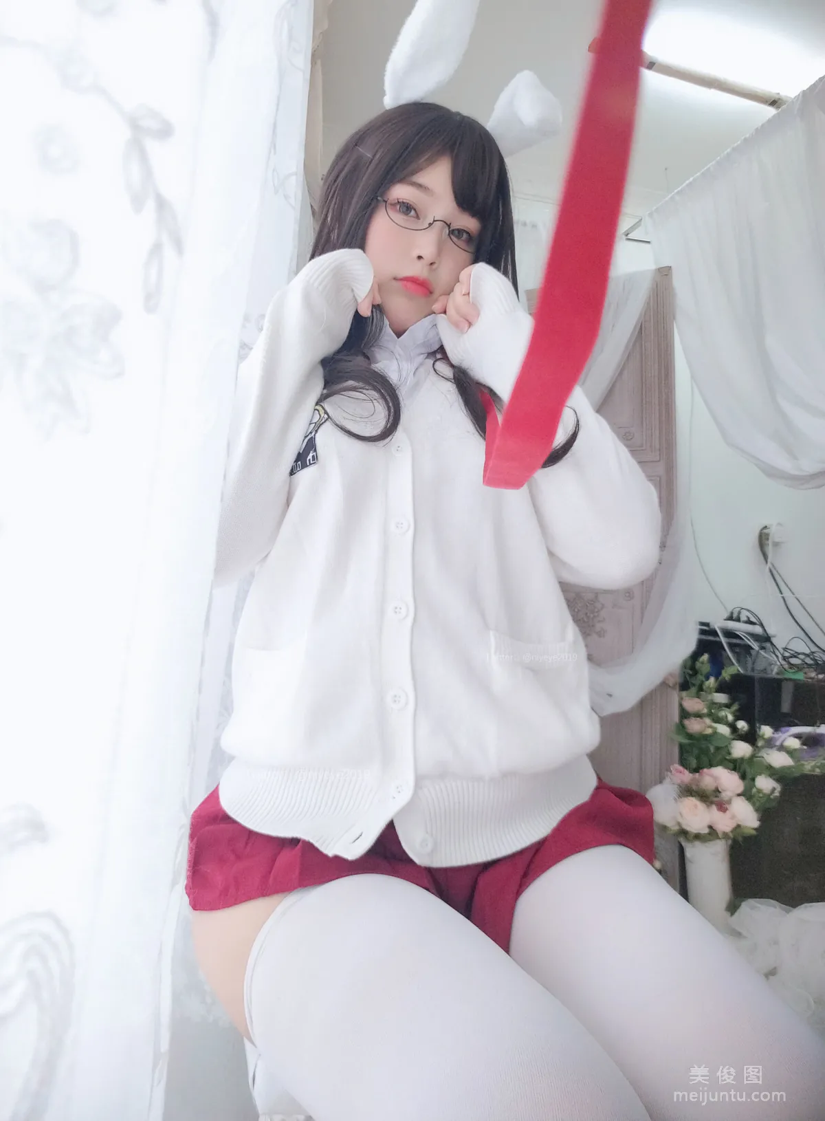 [網紅COSER] 萌系小姐姐-白烨- - 發情期 寫真集 48