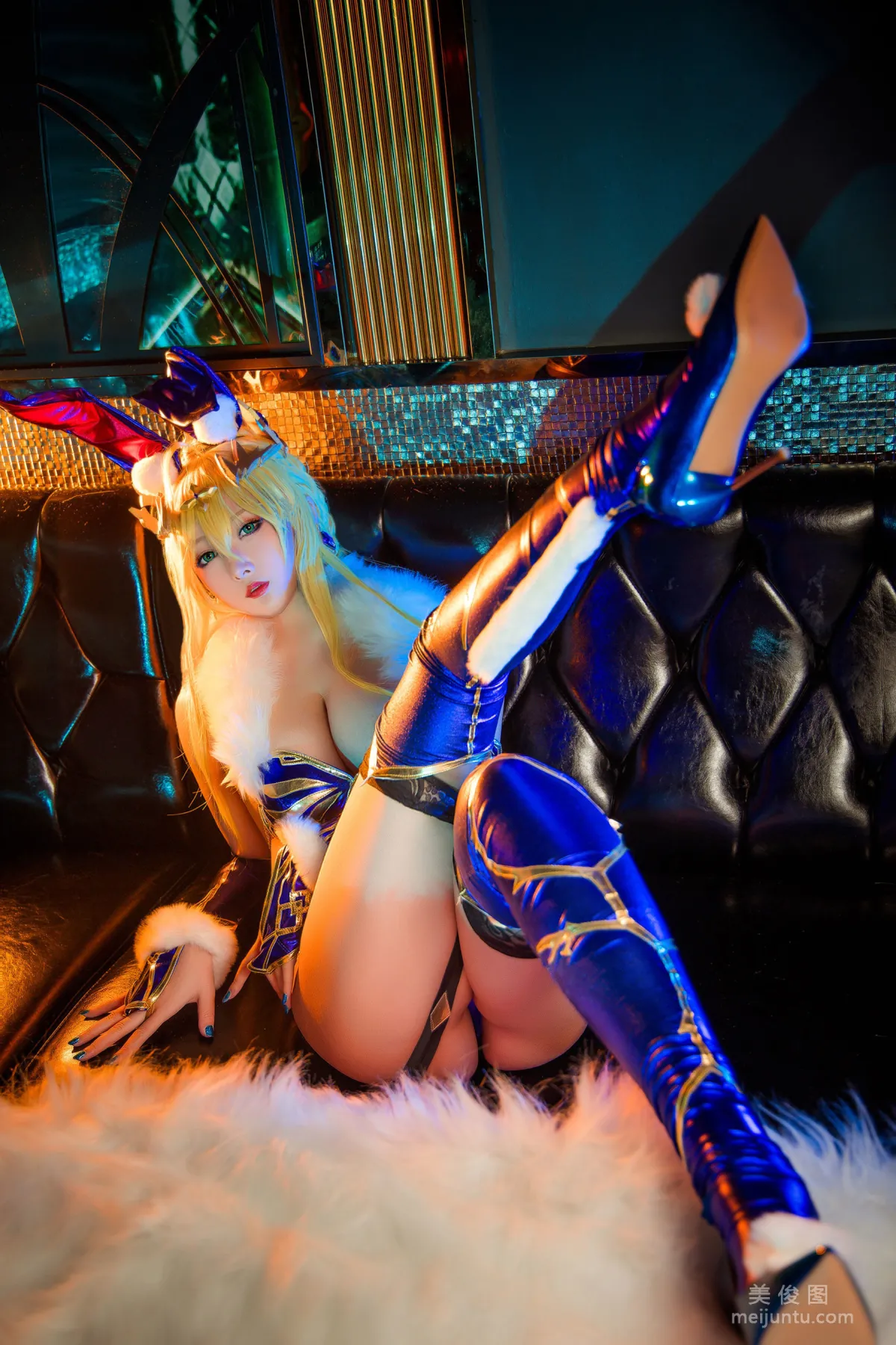 [網紅COSER] 高顔值coser念念_D - 白槍呆兔女郎 寫真集 13