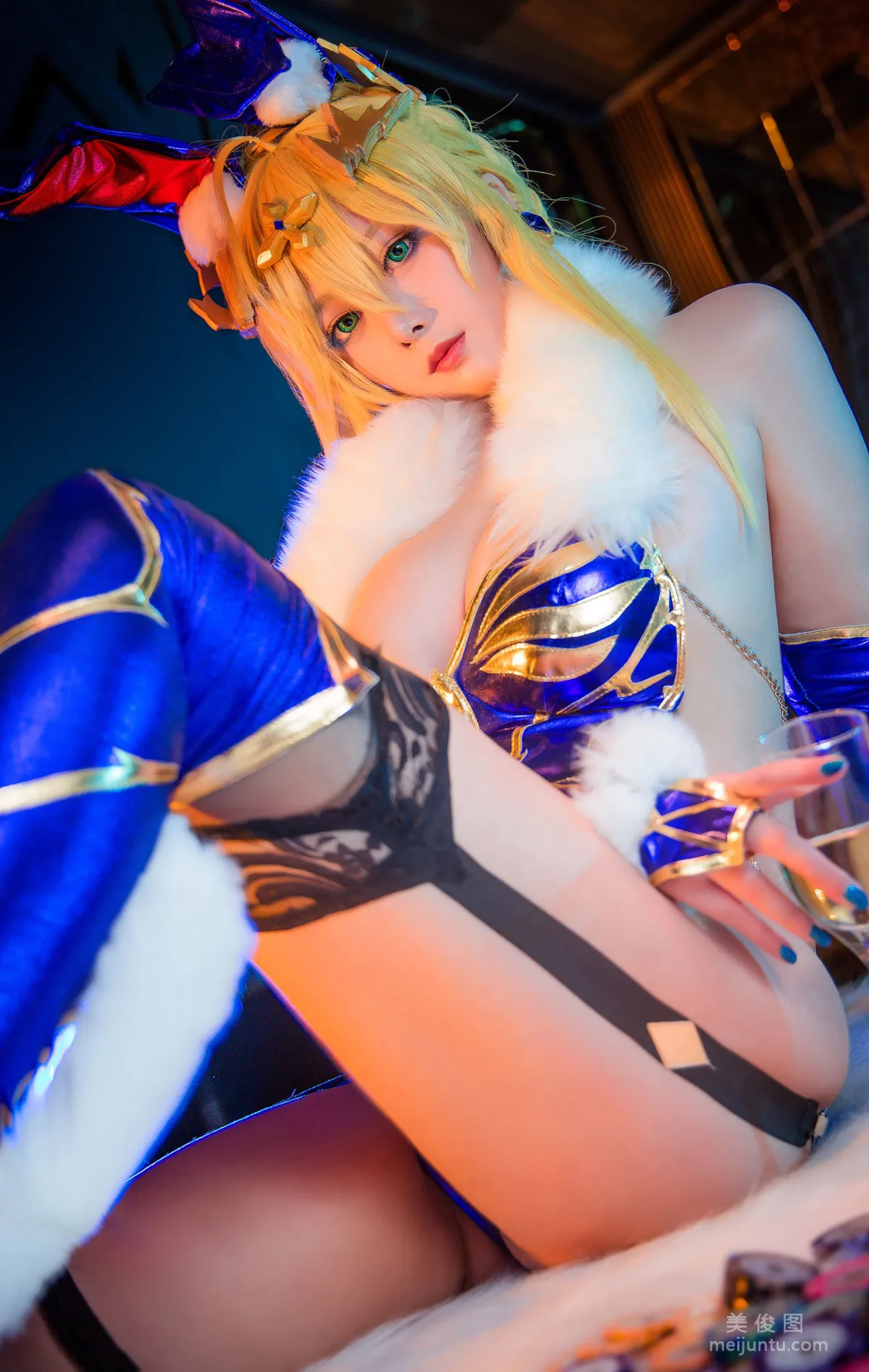 [網紅COSER] 高顔值coser念念_D - 白槍呆兔女郎 寫真集 9