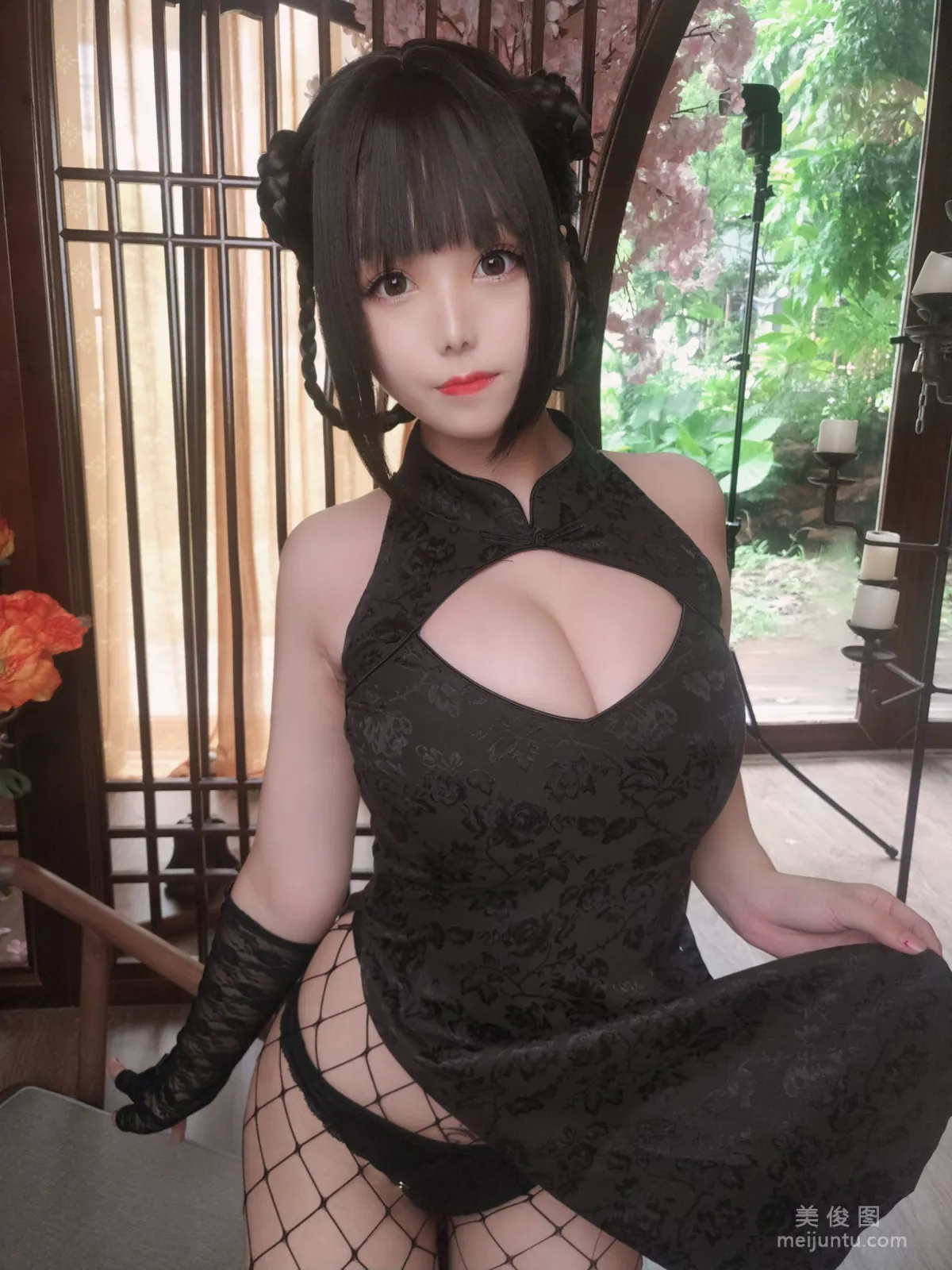 [網紅COSER] 萌系小姐姐蜜汁貓裘 - 皮衣舞娘 寫真集 2