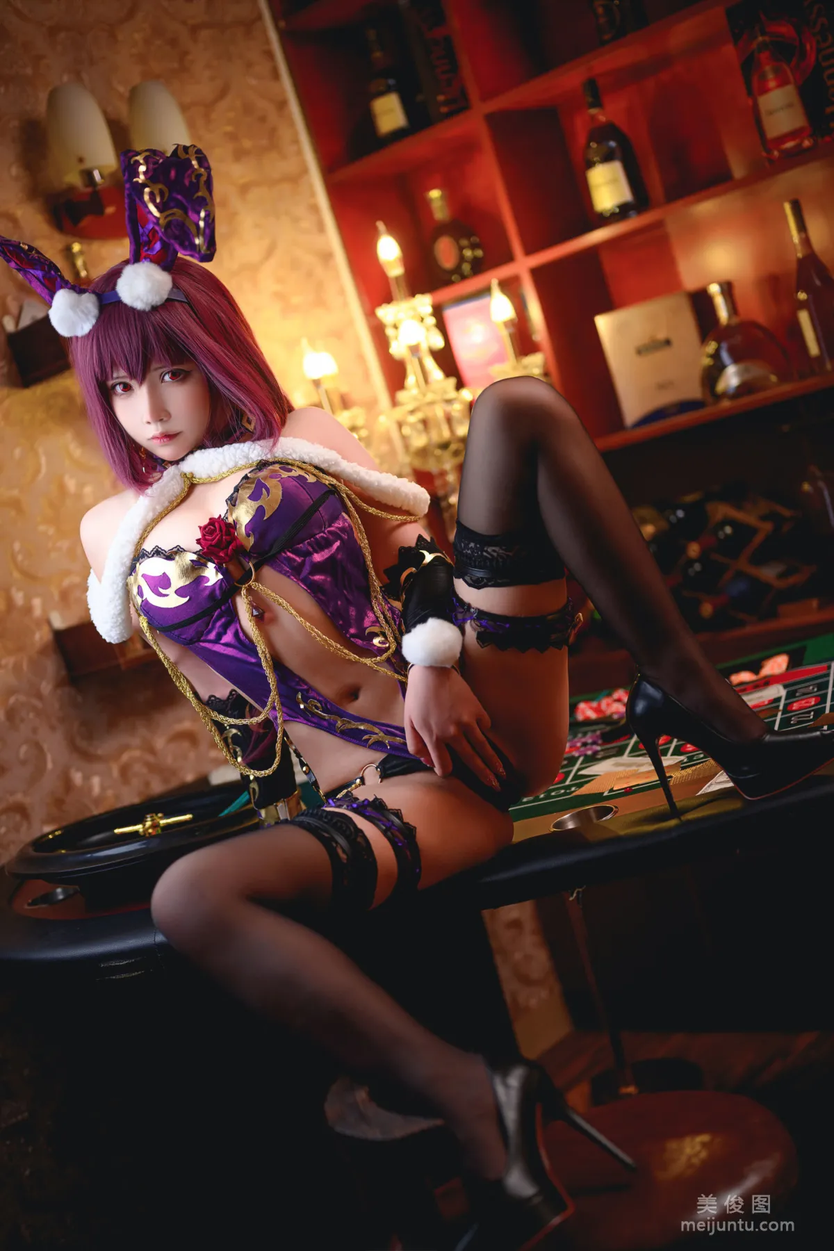 [網紅COSER] 二次元妹子抱走莫子aa - 兔女郎 寫真集 49