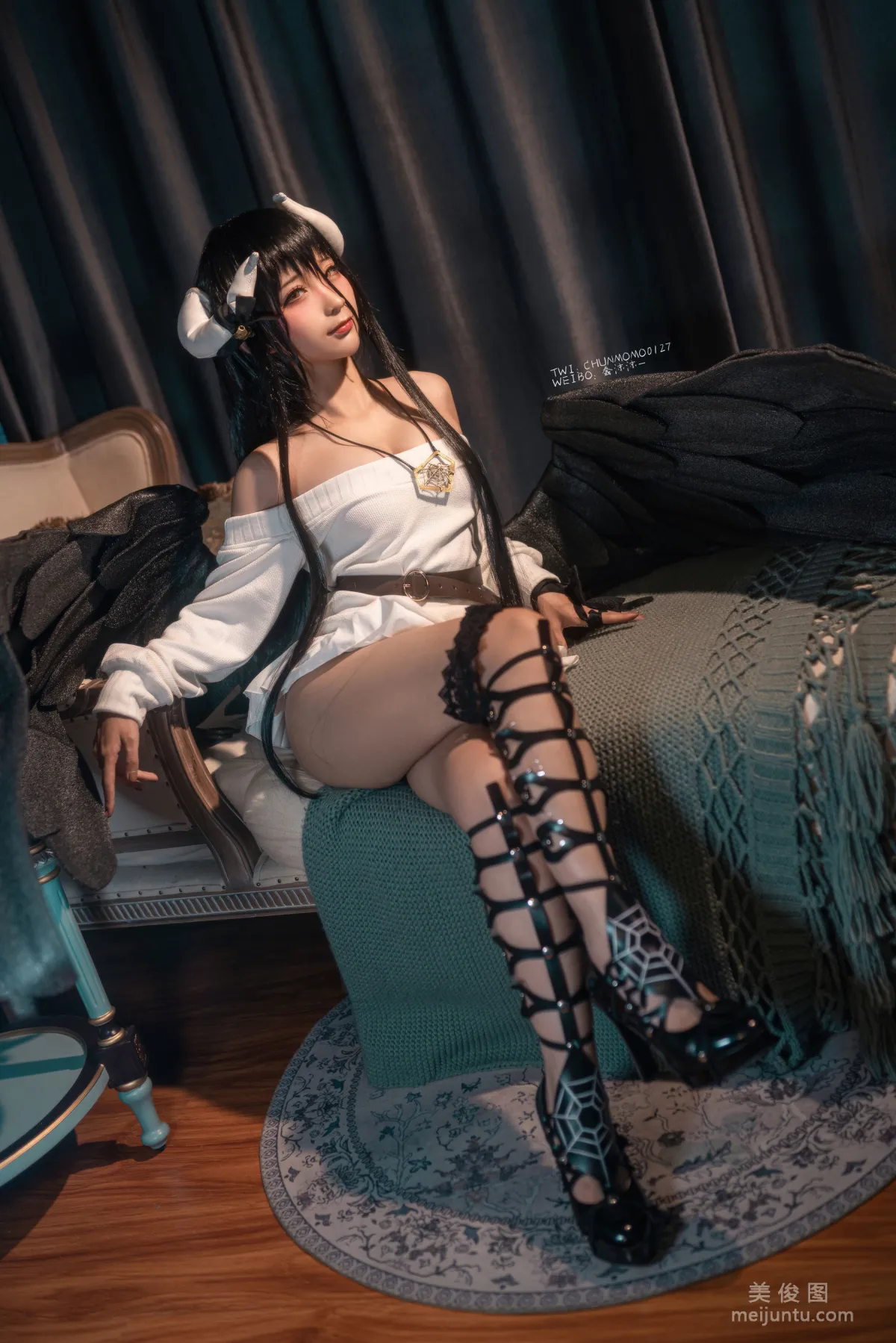 [網紅COSER] 蠢沫沫 - 雅兒貝德毛衣 寫真集 30