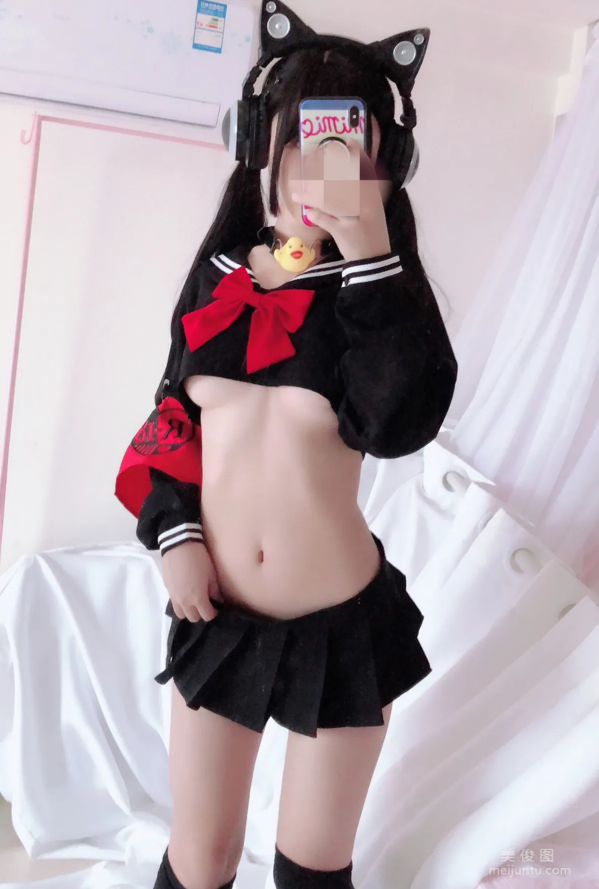 [網紅COSER] 桜井甯甯 - 半乳制服 寫真集 14