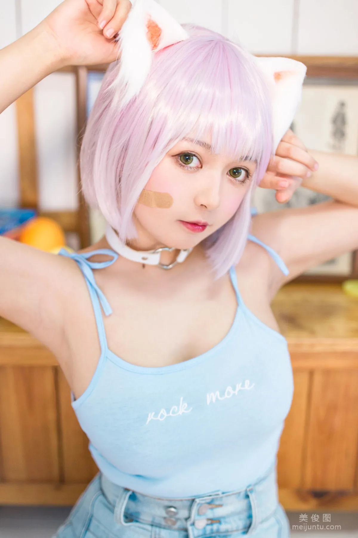 [網紅COSER] 黑貓貓OvO - 養貓小課堂 寫真集 24